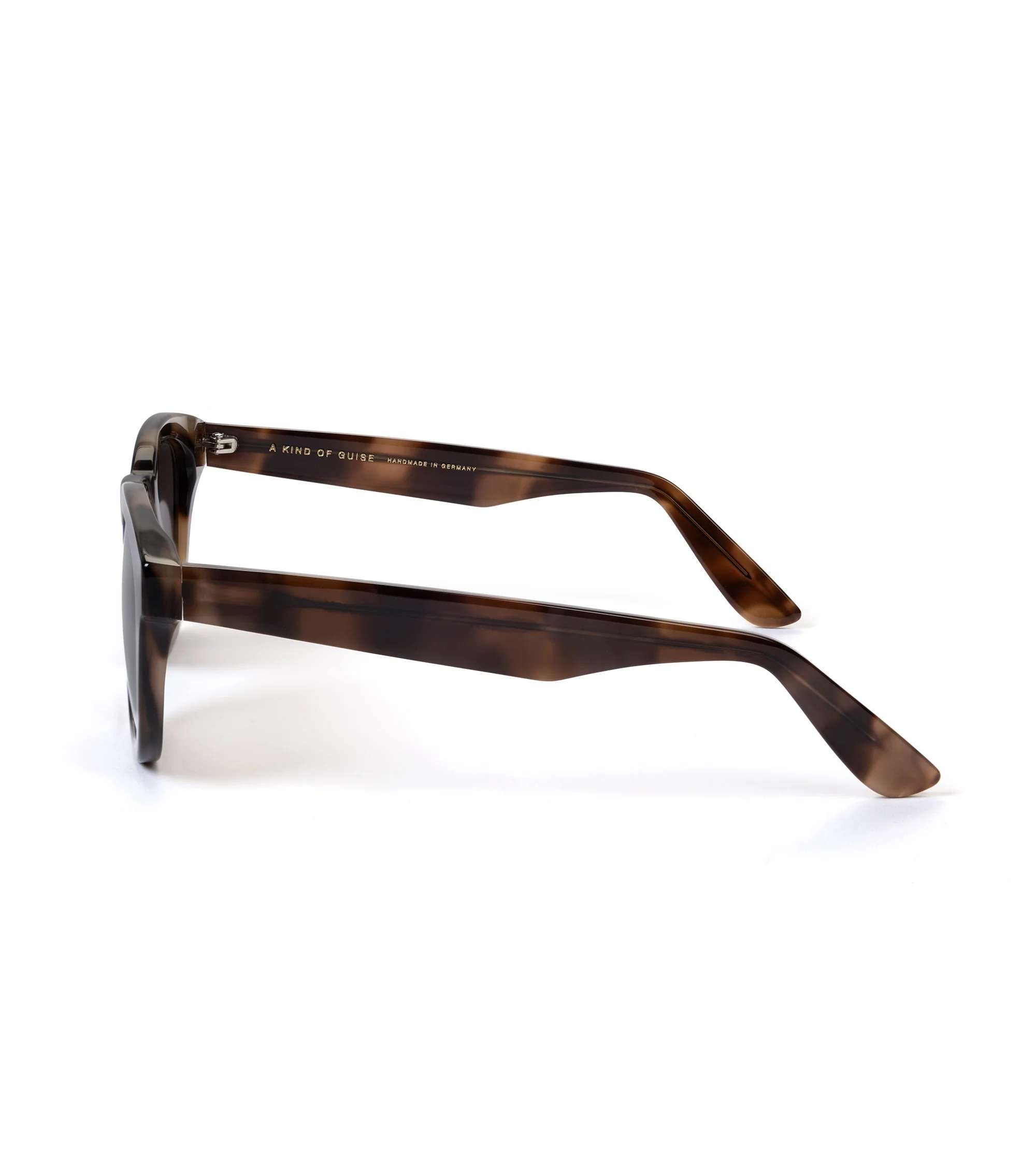 A Kind of Guise Acapulco Sunglasses: Mocca Havana/Dark Grey - Image 3