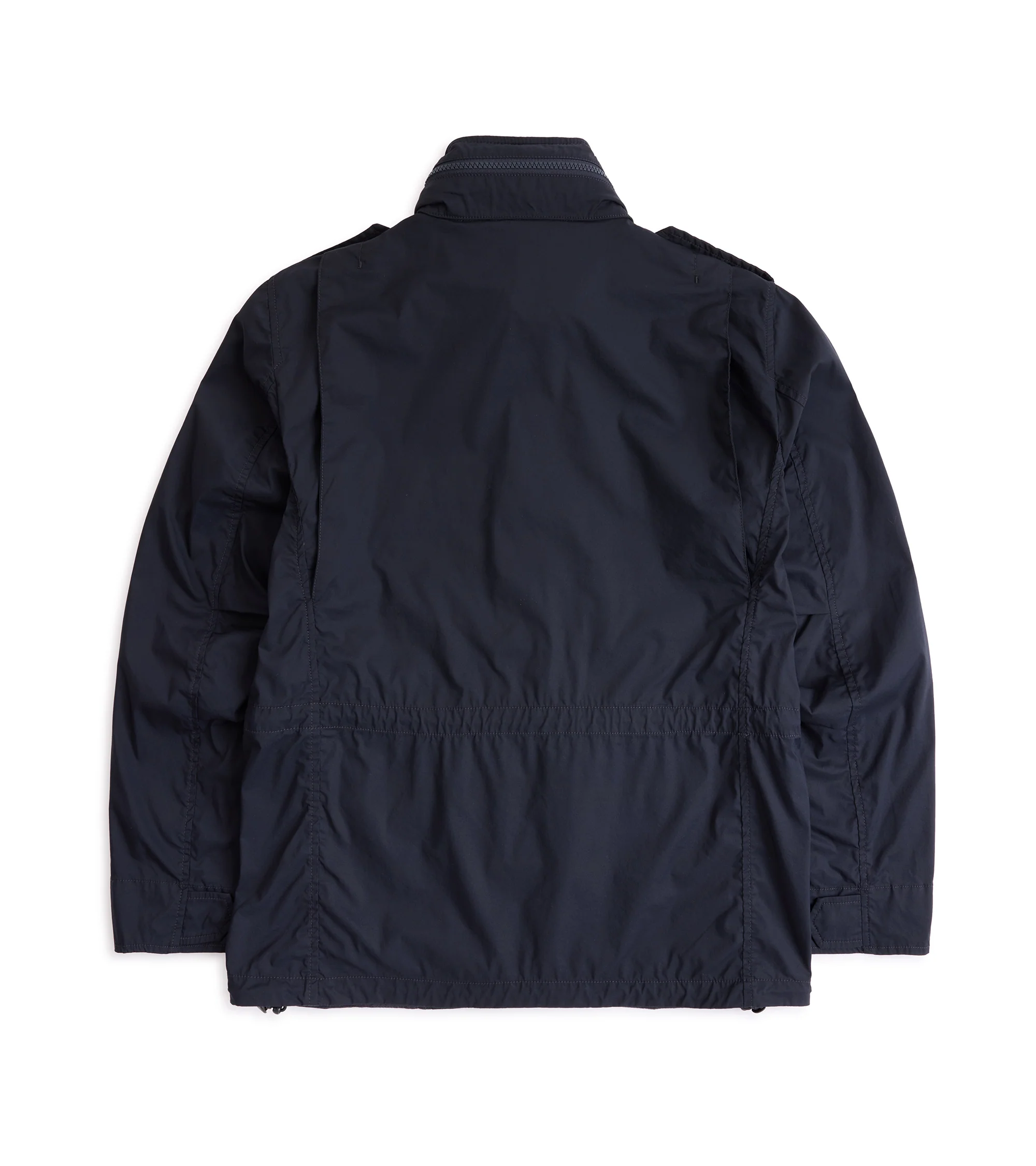 Aspesi Minifield Cotton Nylon Poplin Jacket: Navy - Image 4