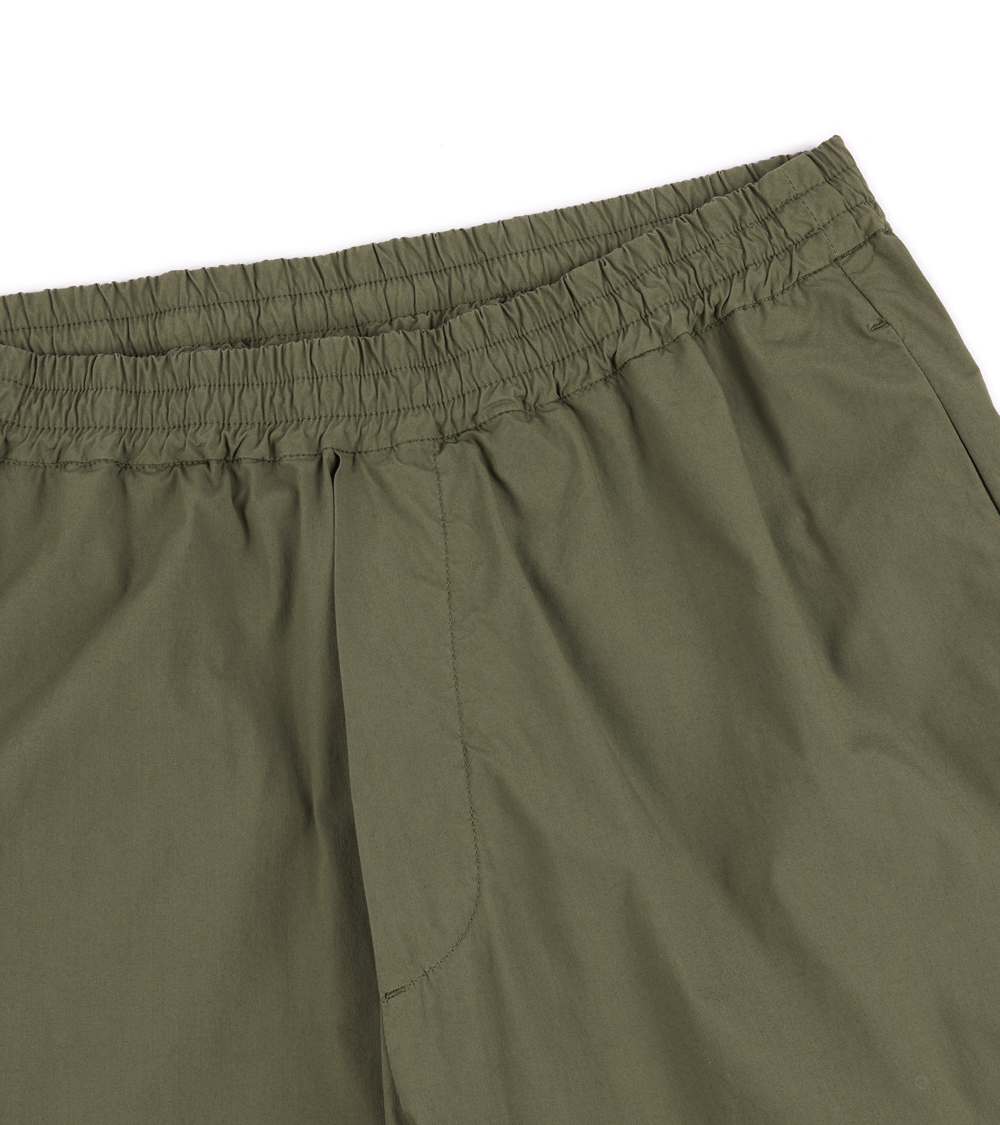 Barena Bativoga Pavion Cotton Easy Trousers: Olive - Image 2