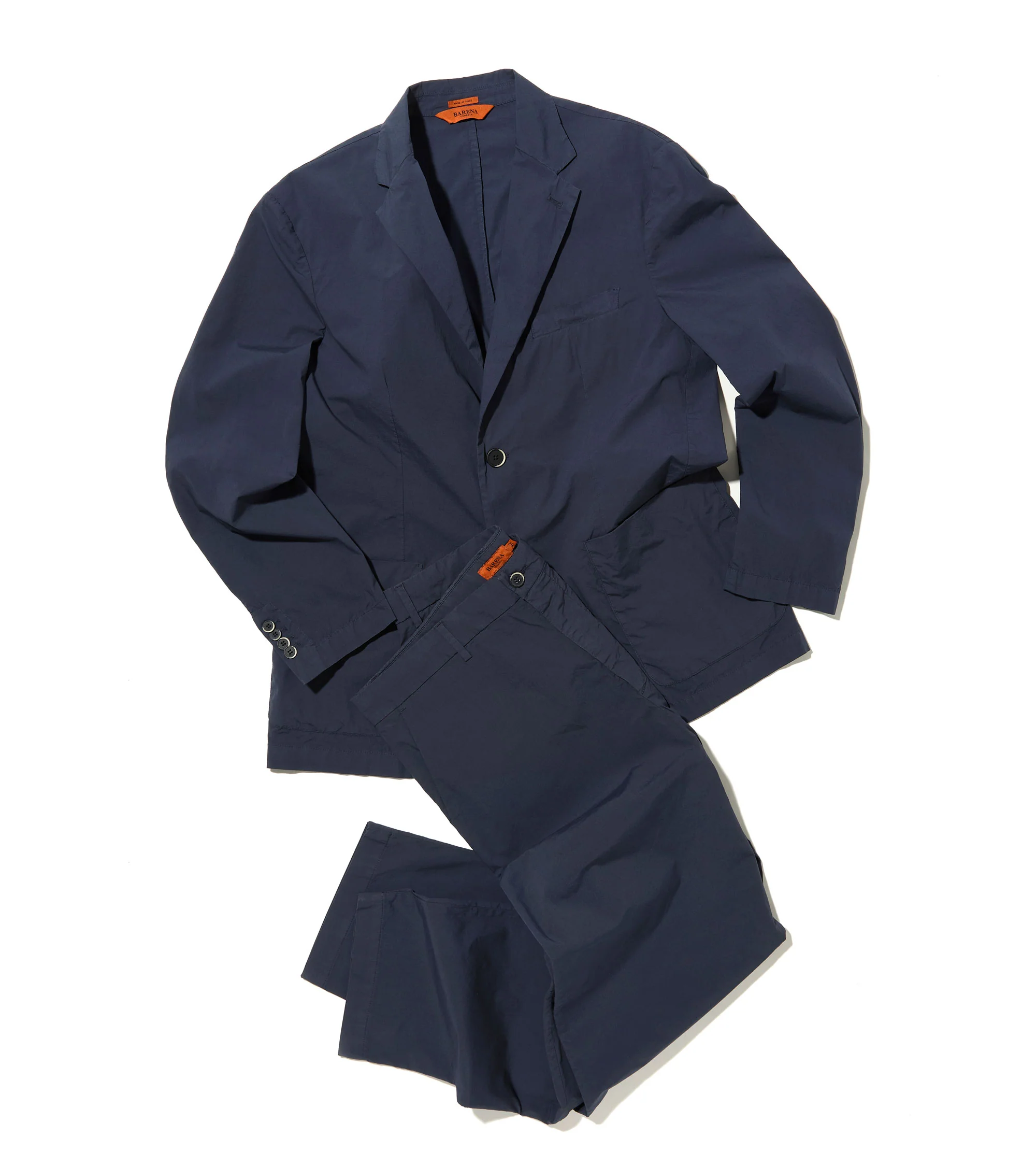 Barena Borgo Pavion Cotton Jacket: Navy - Image 2