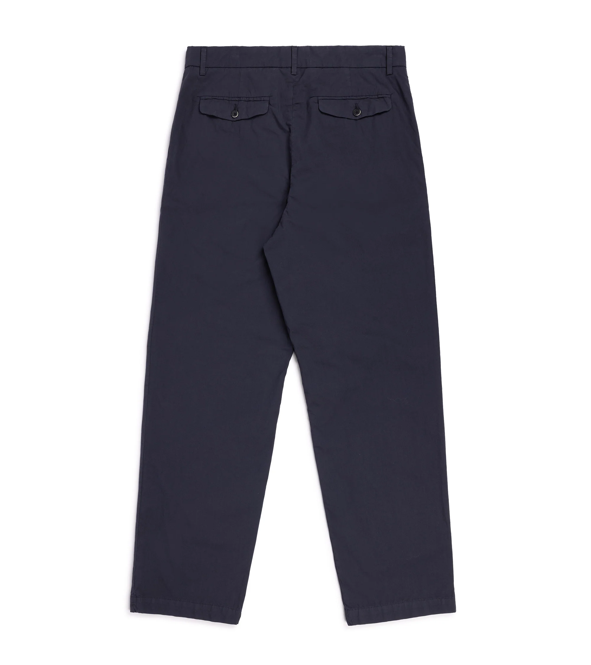 Barena Canasta Pavion Cotton Chino Trousers: Navy - Image 3
