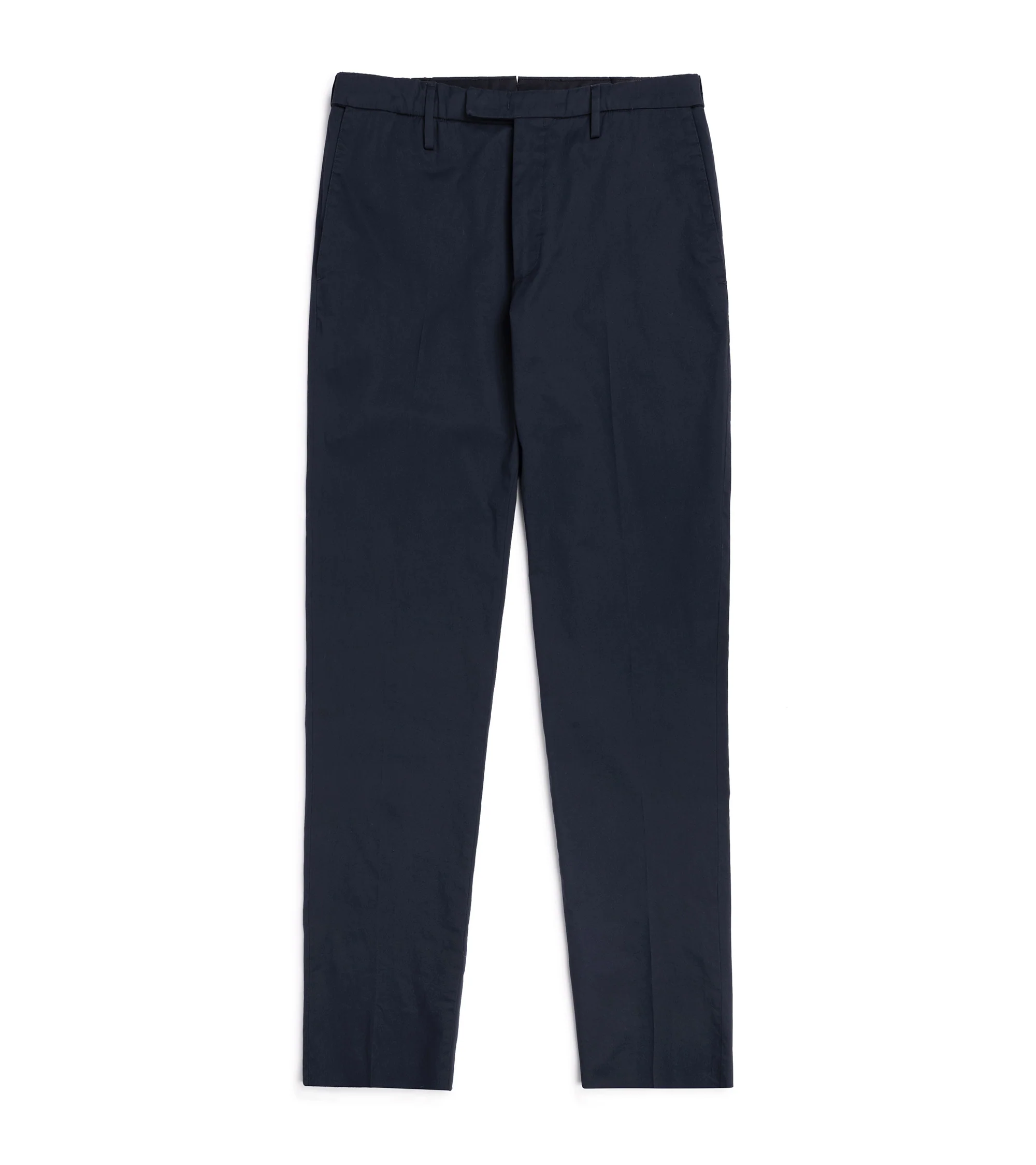 Boglioli Cotton Stretch Travel Suit Trousers: Navy