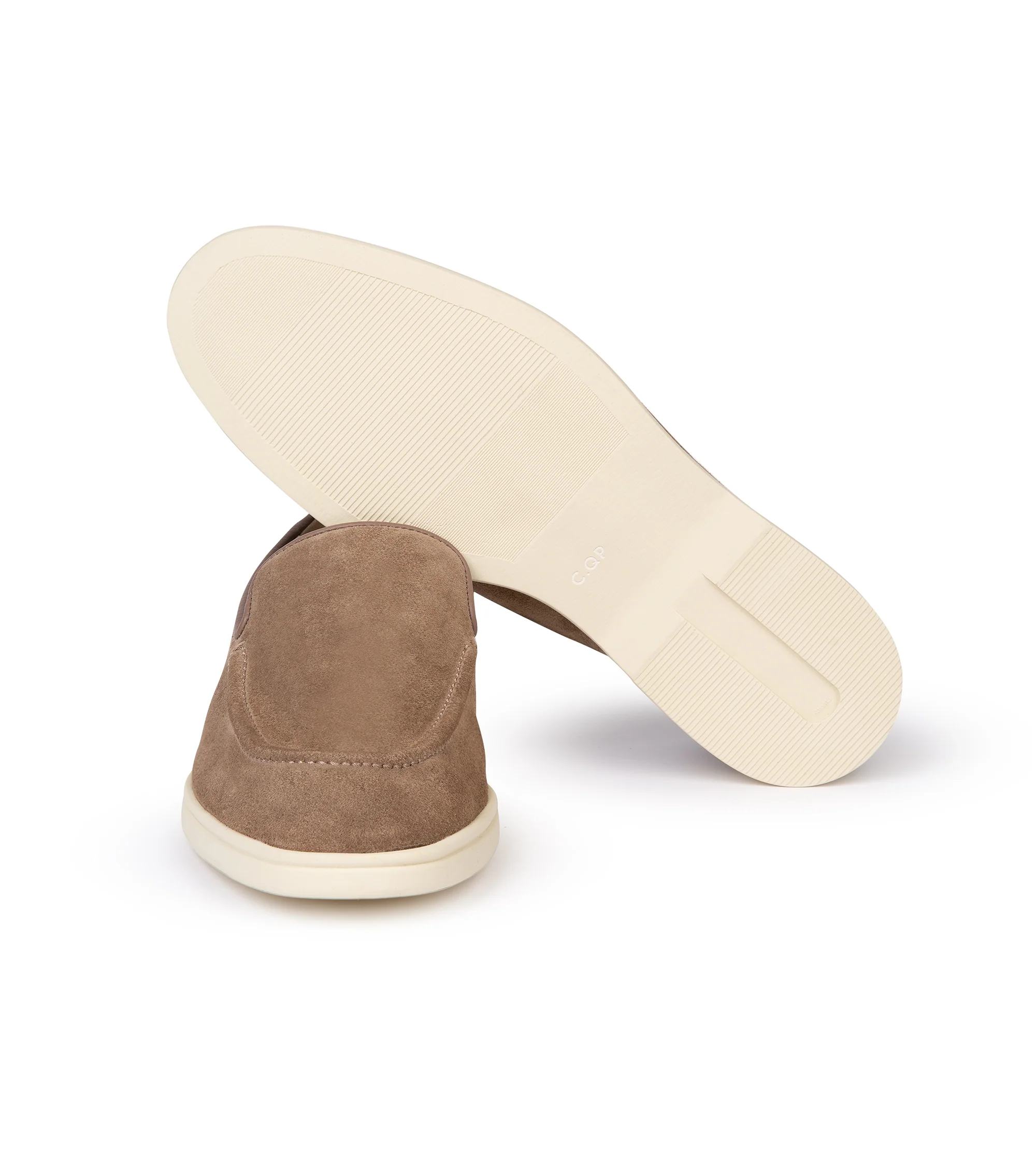 CQP Debonair Suede Slip-On Sneaker: Tabac - Image 3