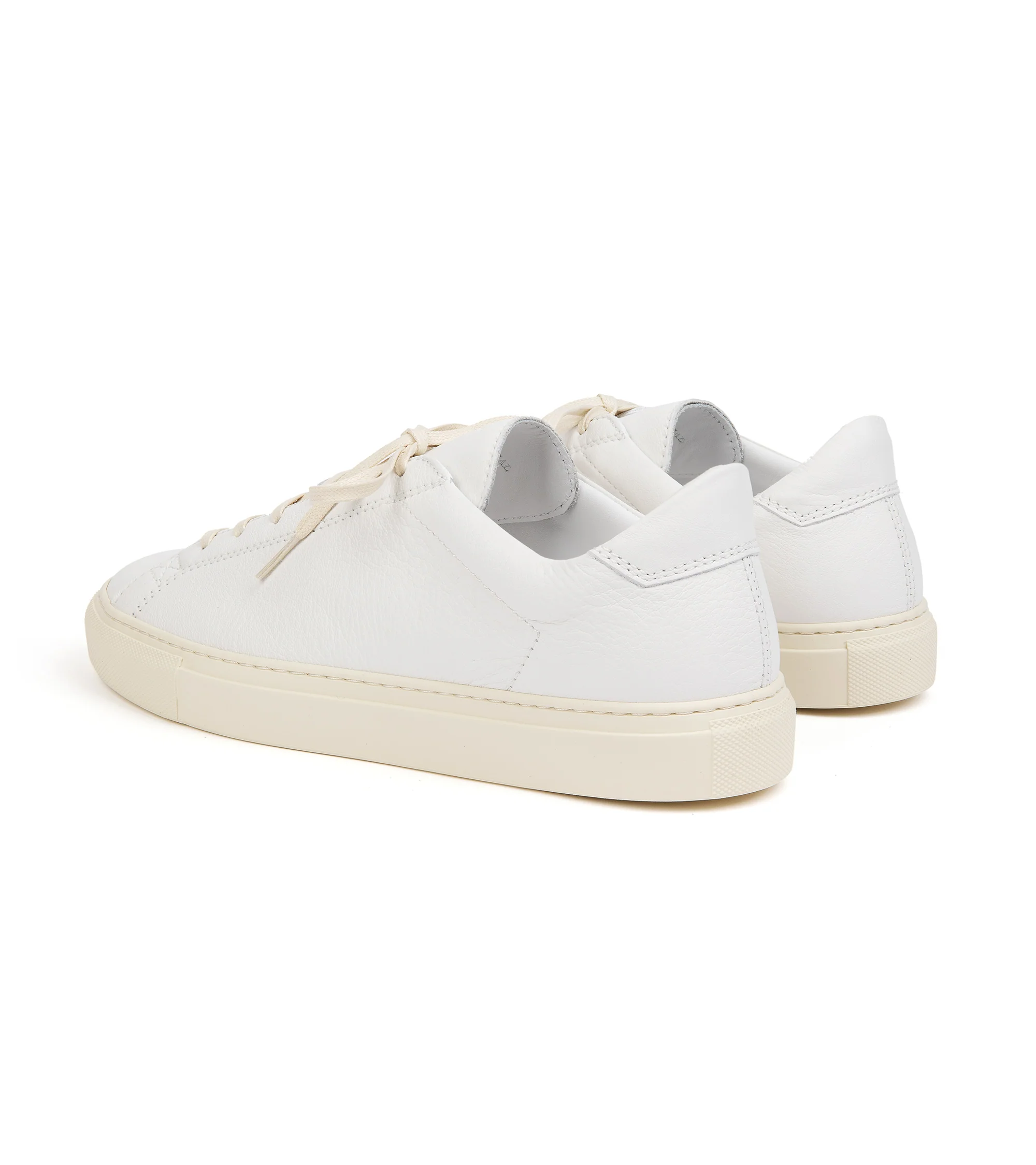 CQP Racquet Sr Leather Sneaker: Classic White - Image 3