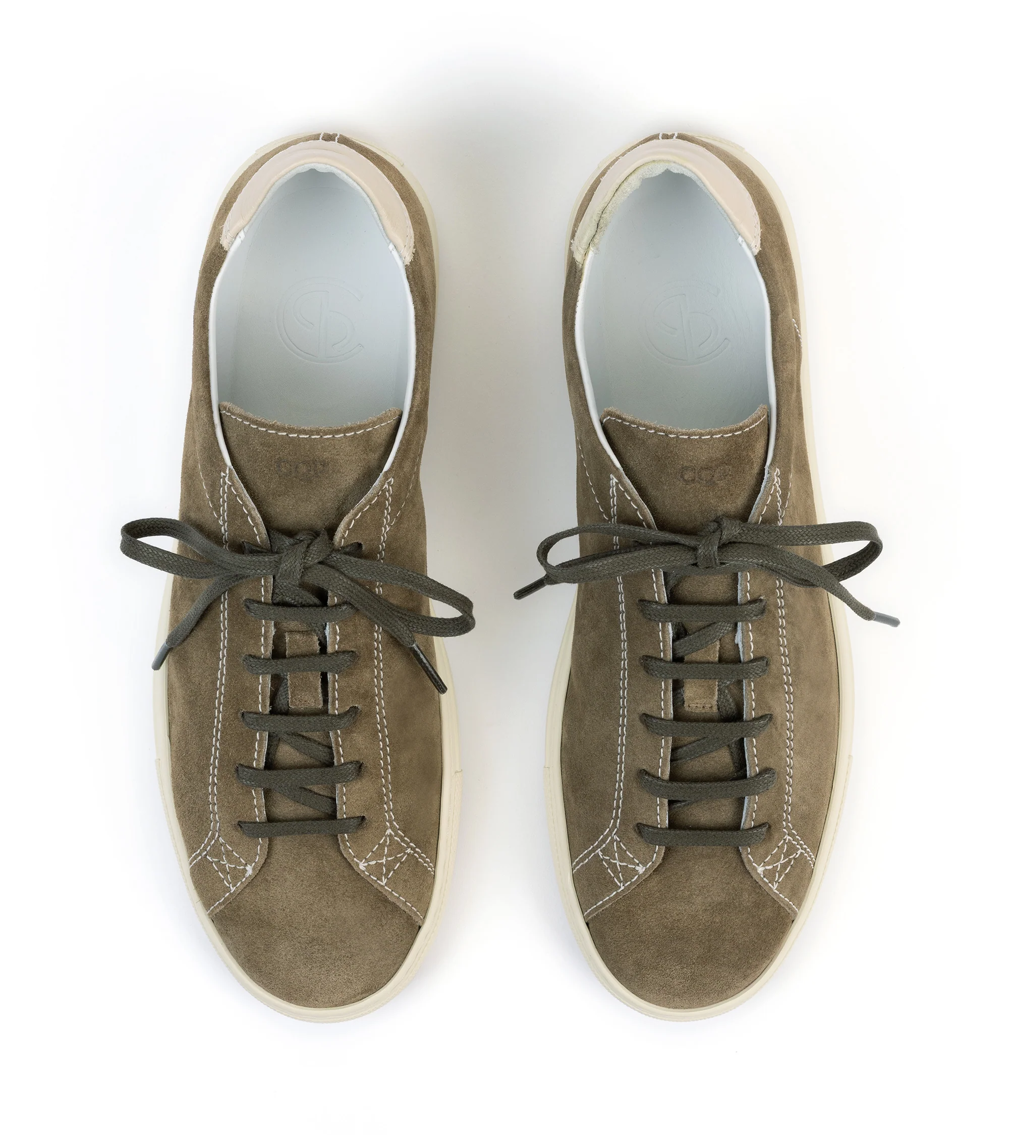 CQP Racquet Suede Sneaker: Olive - Image 5