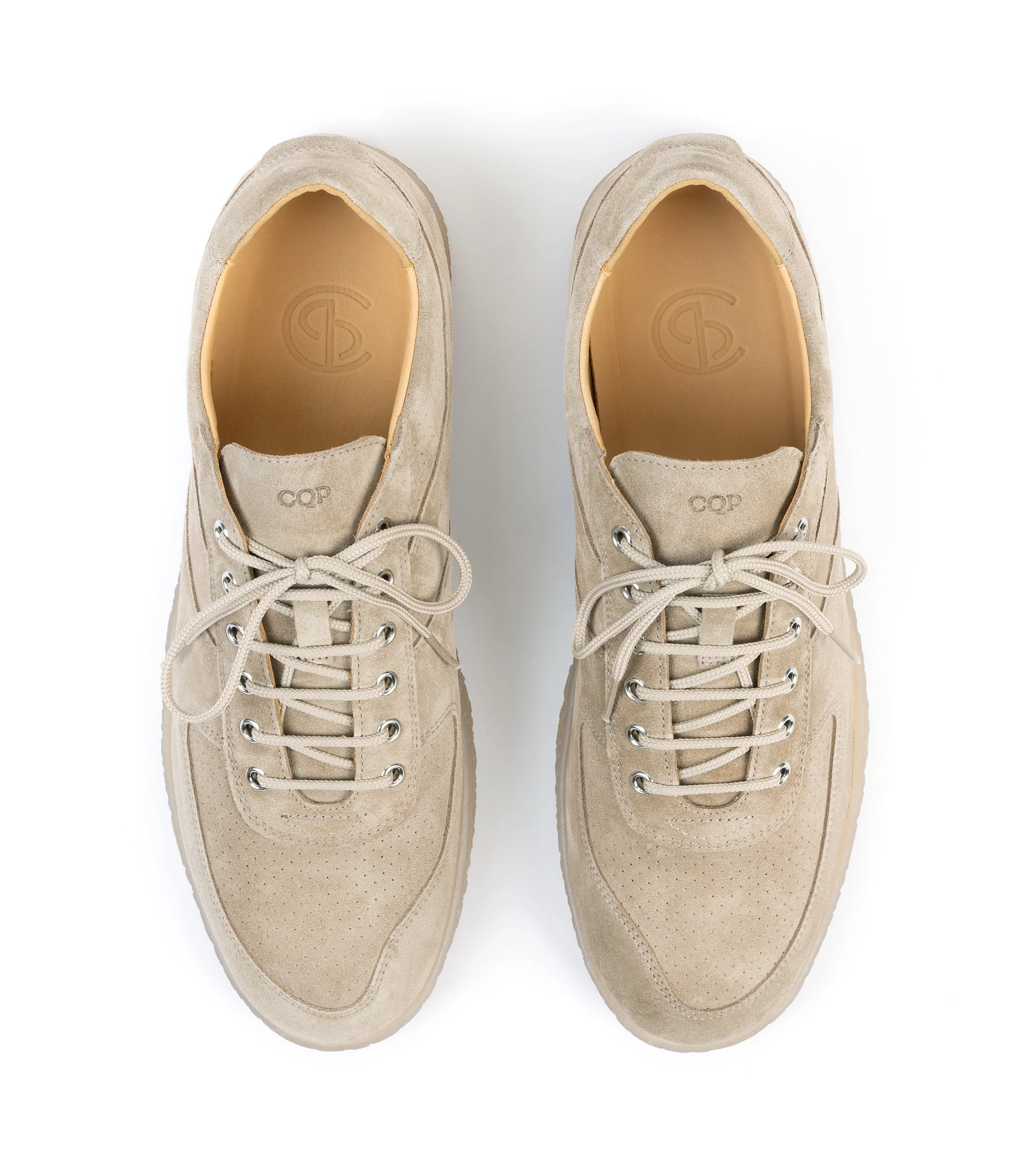 CQP Roamer Suede Sneaker: Taupe - Image 5