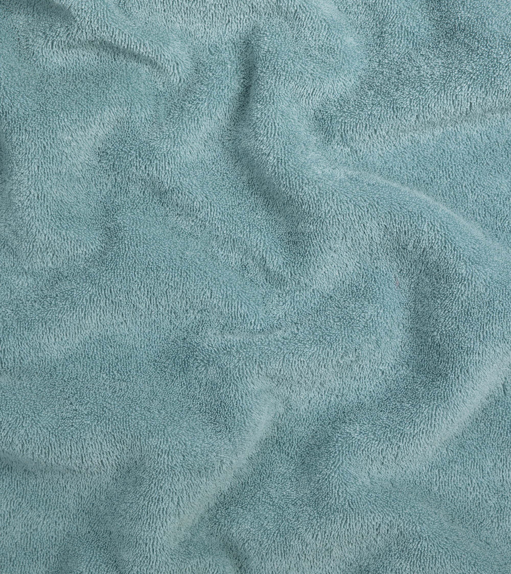 Fedeli Mondial Terry Cotton Polo Shirt: Light Cyan - Image 3