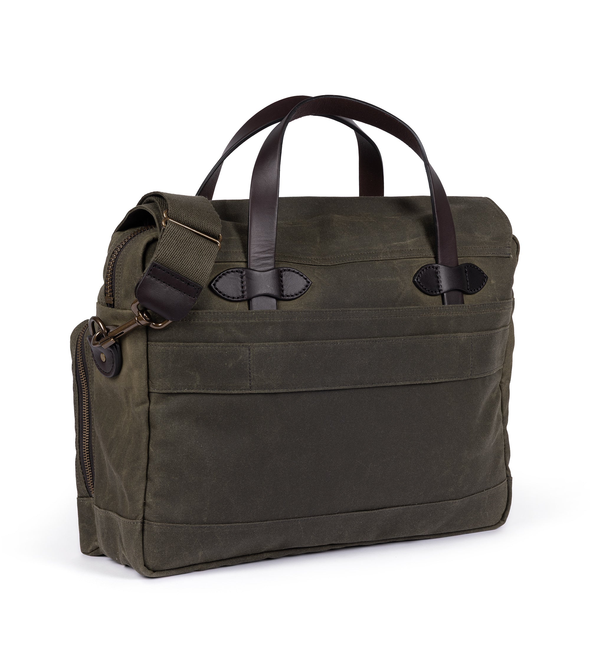 Filson 24hr Tincloth Briefcase: Otter Green - Image 4