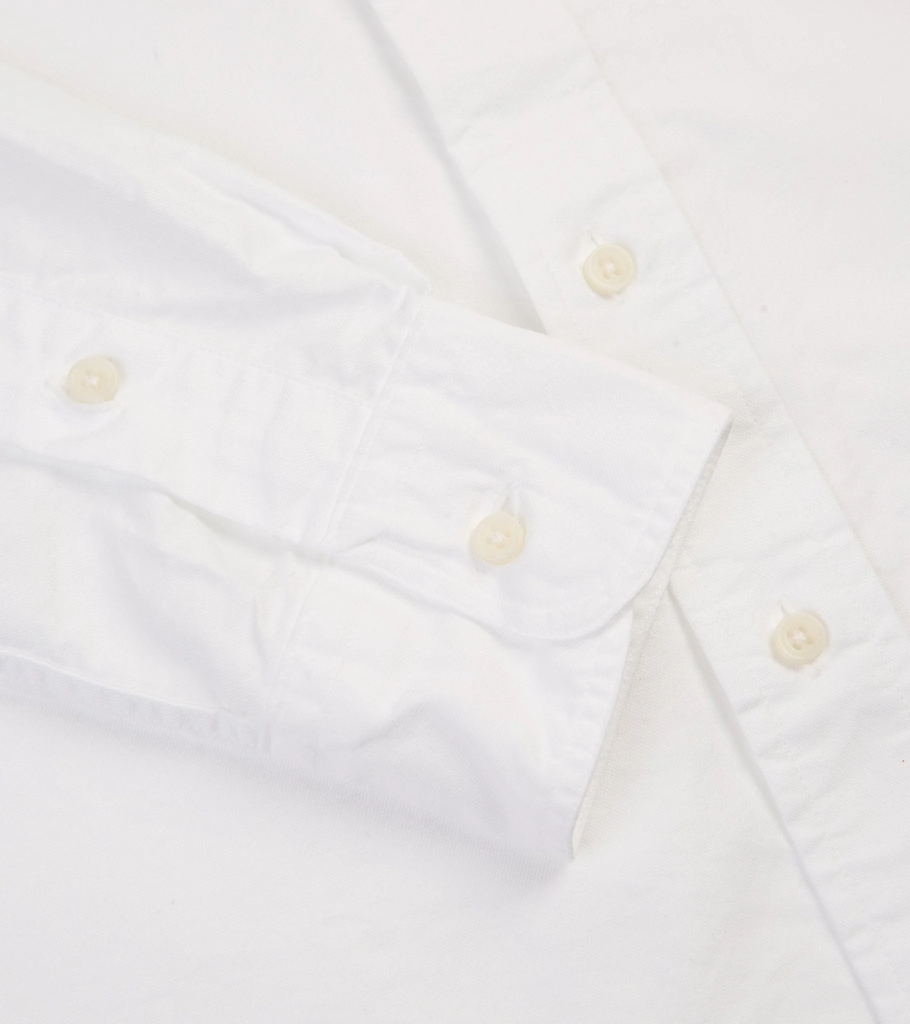 Gitman Vintage Oxford Shirt: White - Image 4