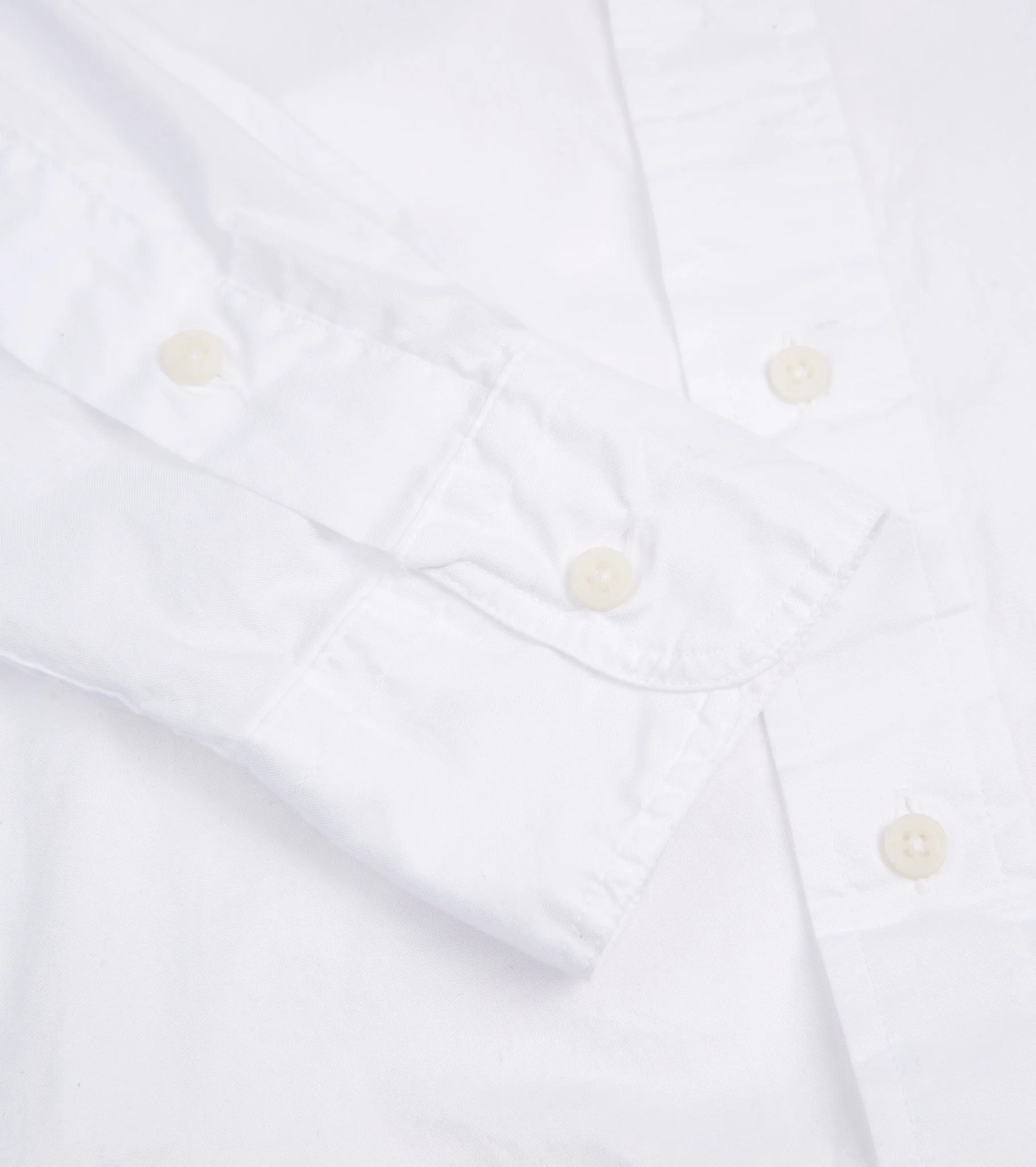 Gitman Vintage Zephyr Cotton Shirt: White - Image 6