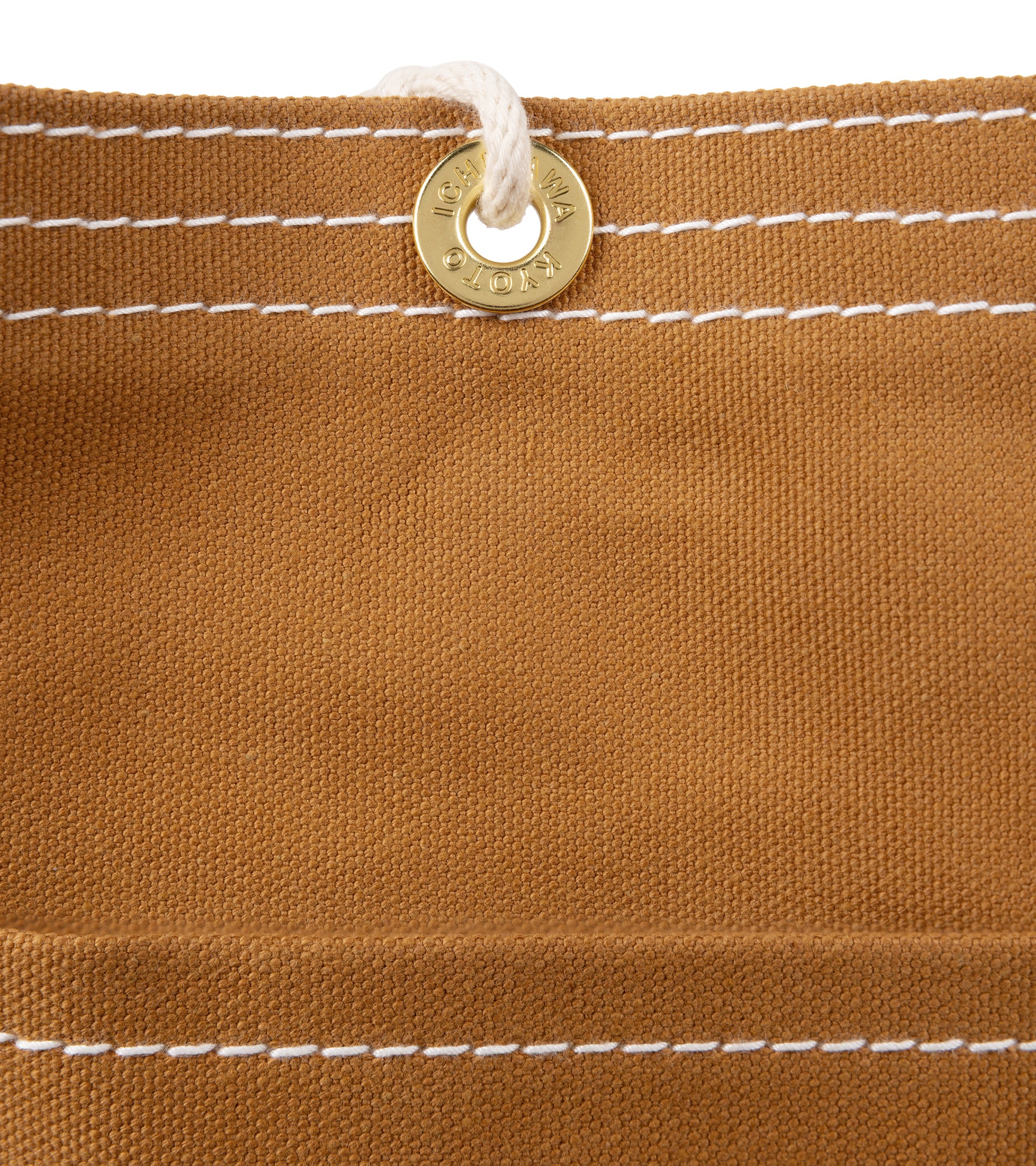 Ichizawa Hanpu for Trunk Large Tool Bag: Light Brown - Image 6