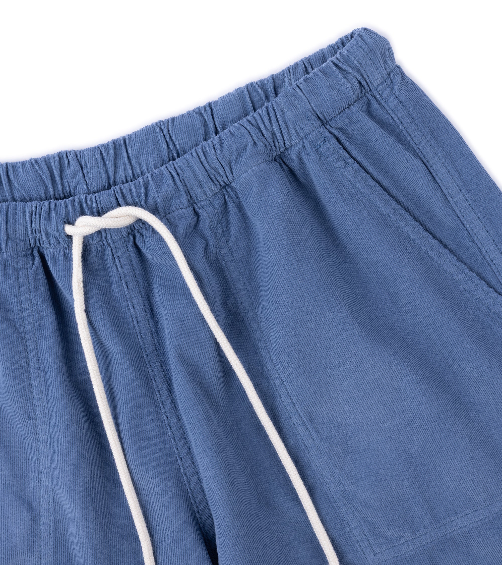 La Paz Formigal Baby Cord Beach Shorts: Indigo - Image 2