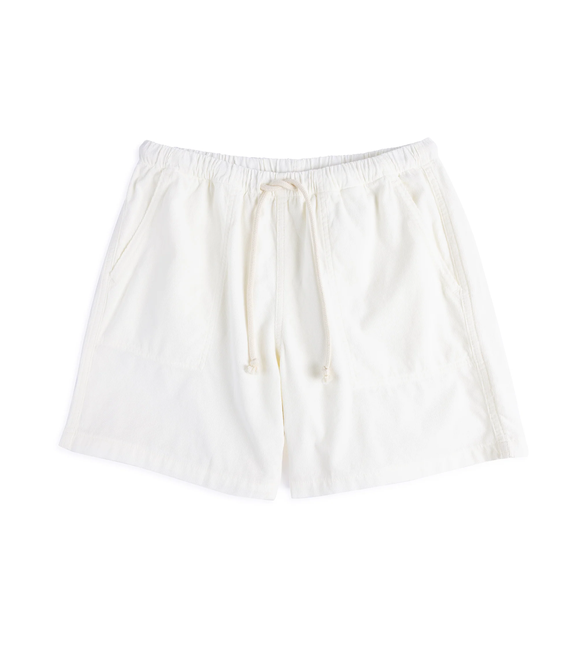 La Paz Formigal Baby Cord Beach Shorts: Off White