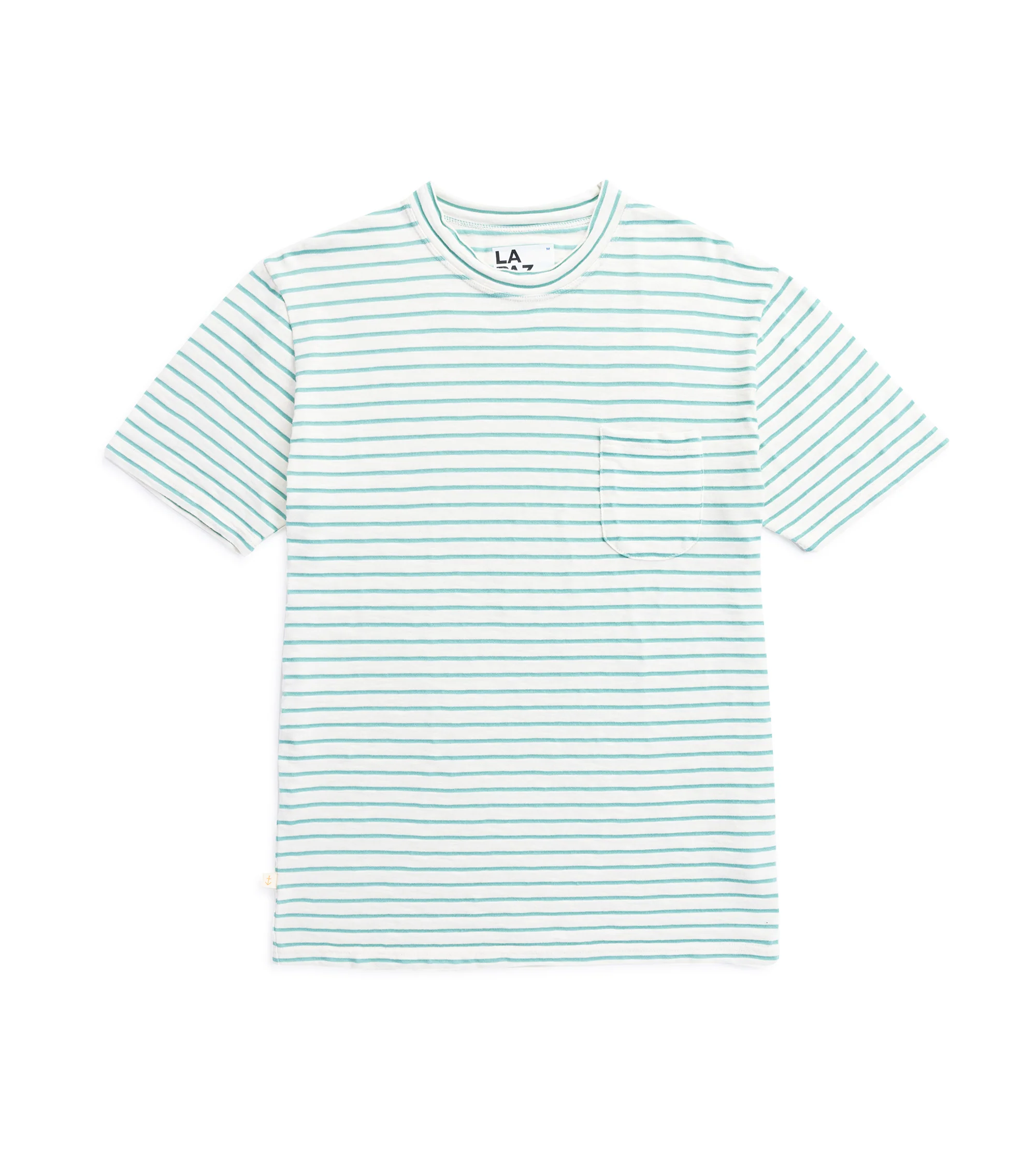 La Paz Guerreiro Stripe Pocket T-Shirt: Green