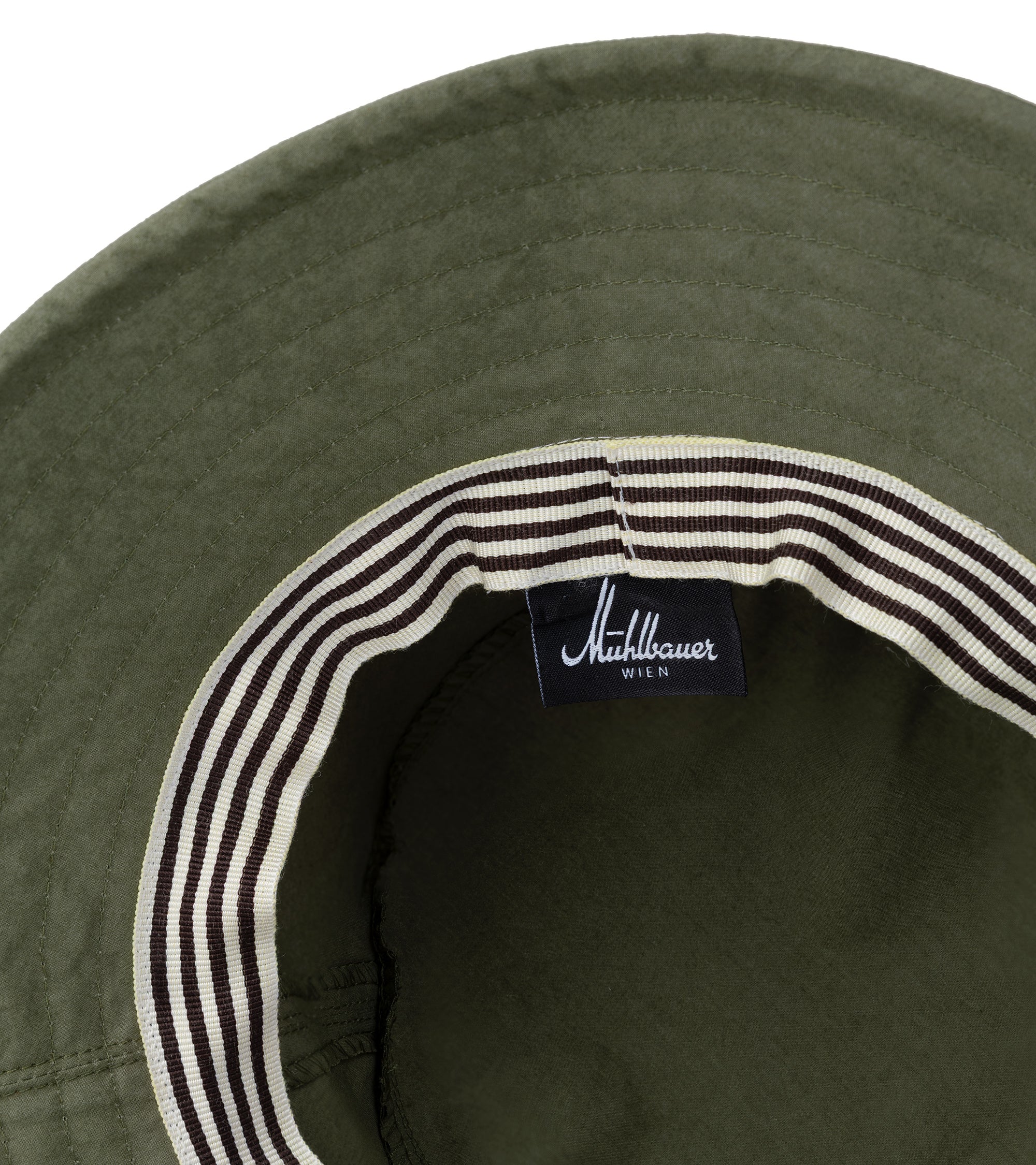 Mühlbauer Joost Light Cotton Bucket Hat: Olive - Image 2