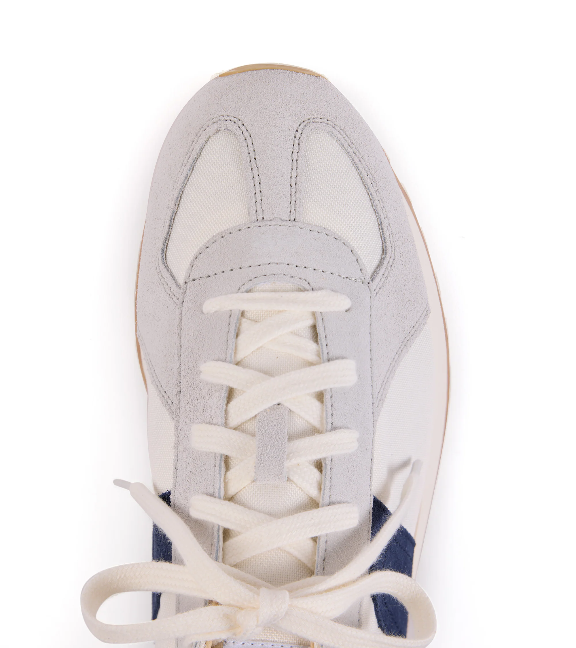 Novesta GAT Trail Sneaker: White/Navy - Image 5