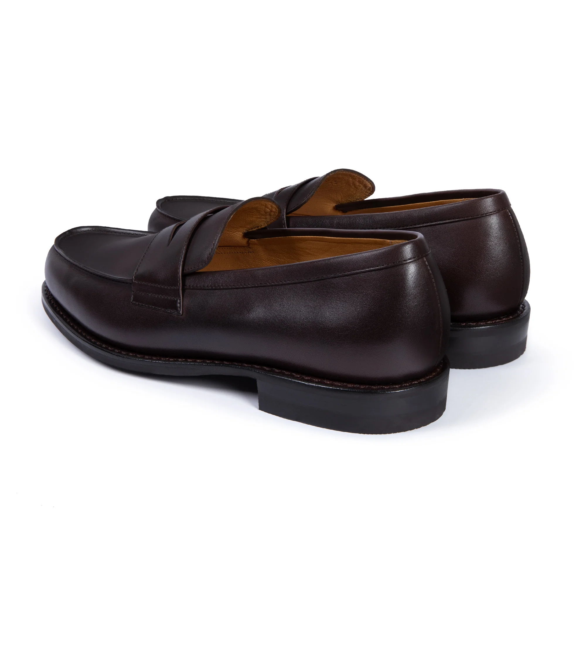 Paraboot Adonis Leather Loafer: Café - Image 3