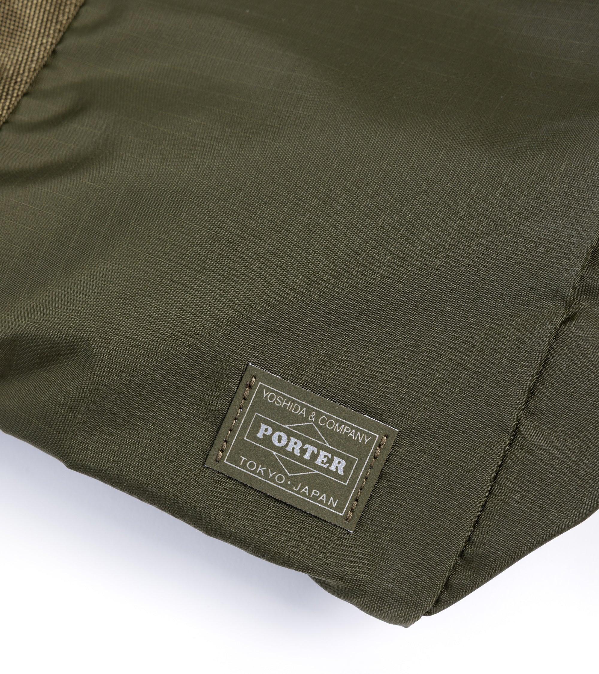 PORTER Flex 2Way Duffle Bag (S): Olive Drab - Image 3