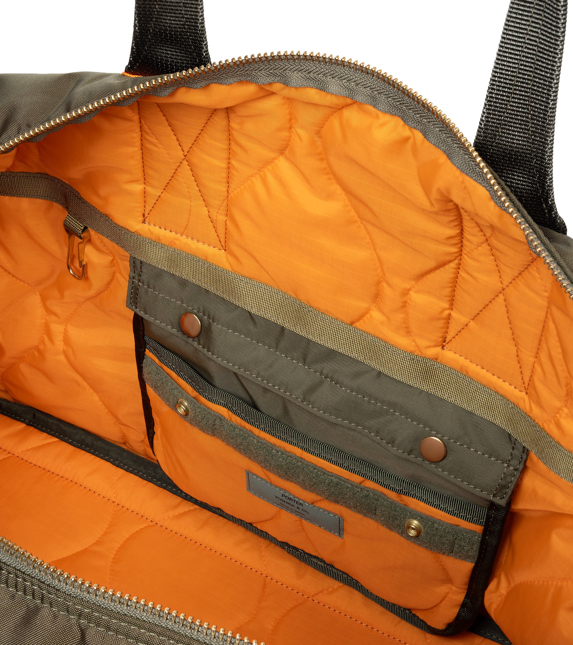 PORTER Force 2Way Duffle Bag: Olive Drab - Image 4