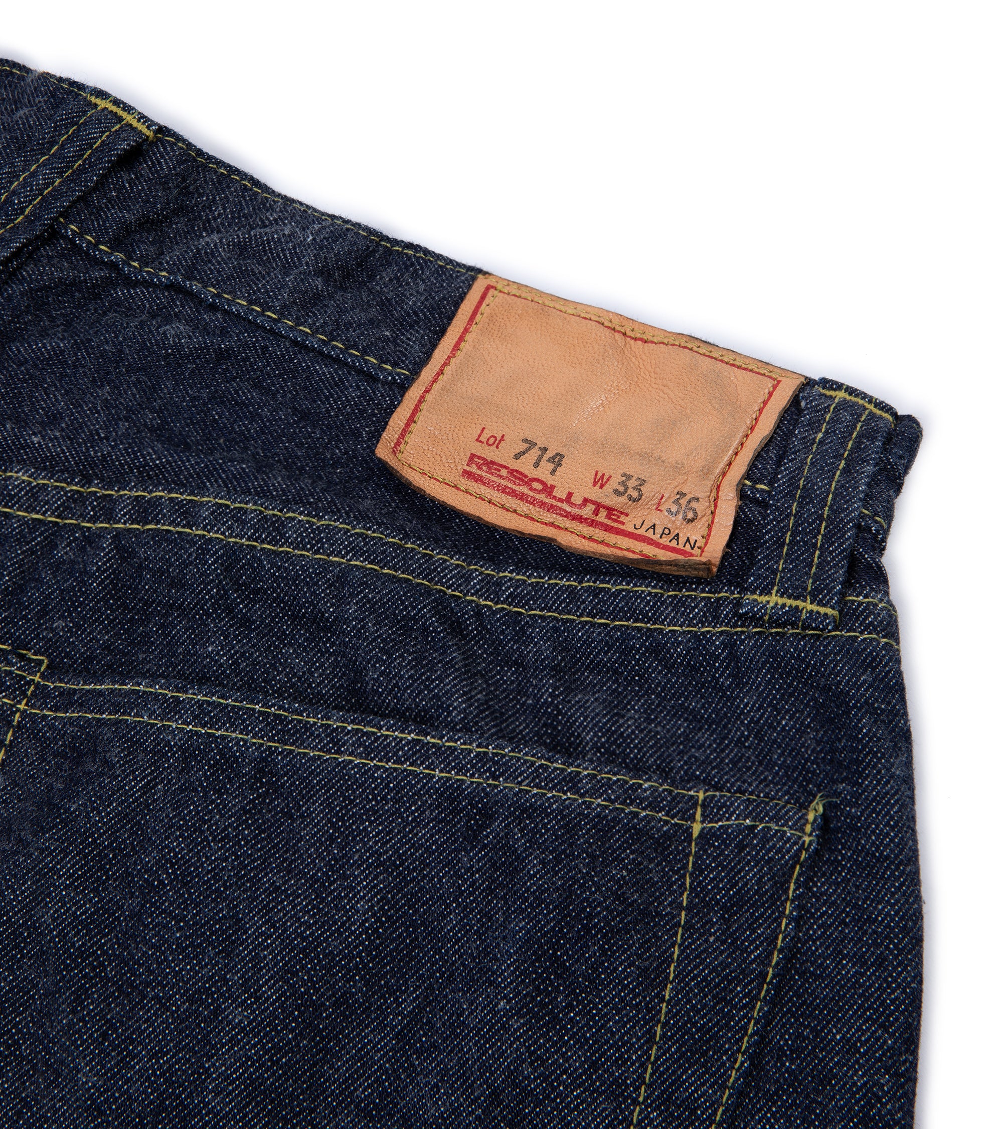 Resolute 714 Denim Jeans: One Wash - Image 6