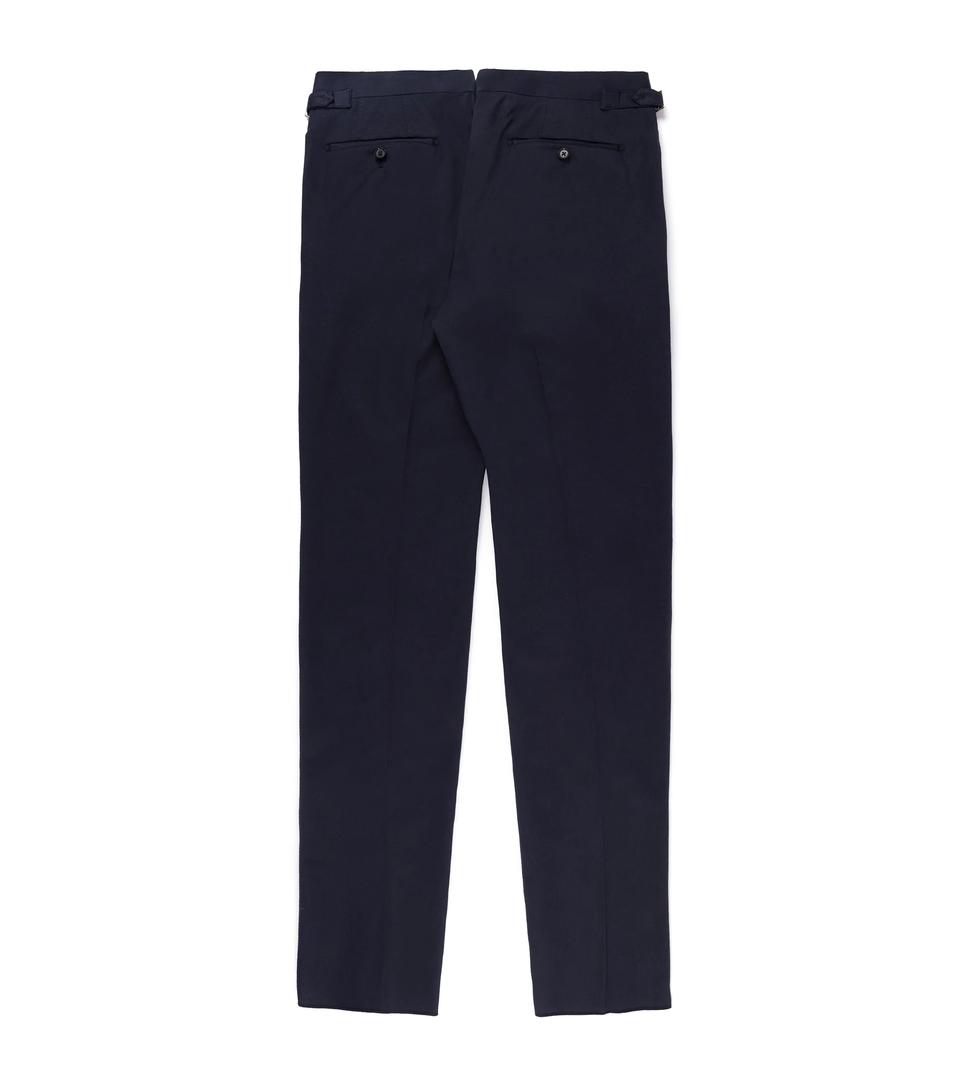 Ring Jacket Meister Cotton Cashmere Twill Suit: Navy - Image 6