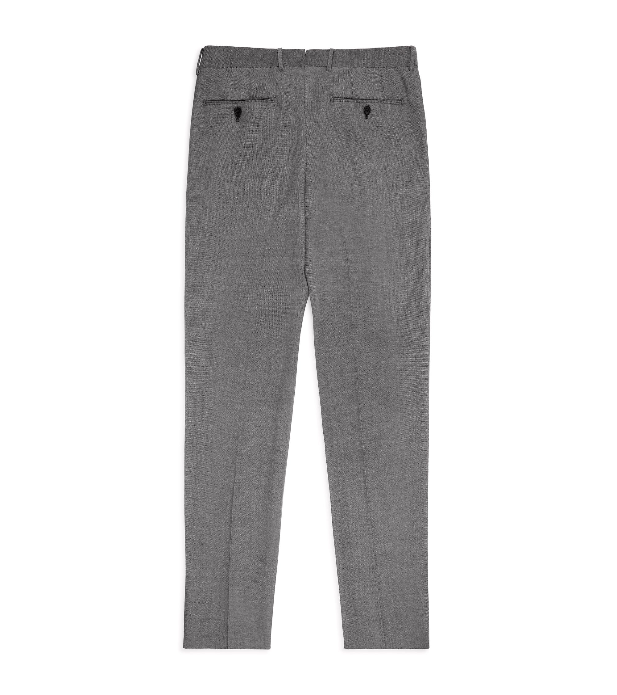 Ring Jacket Meister Wool Mohair Suit: Grey - Image 7