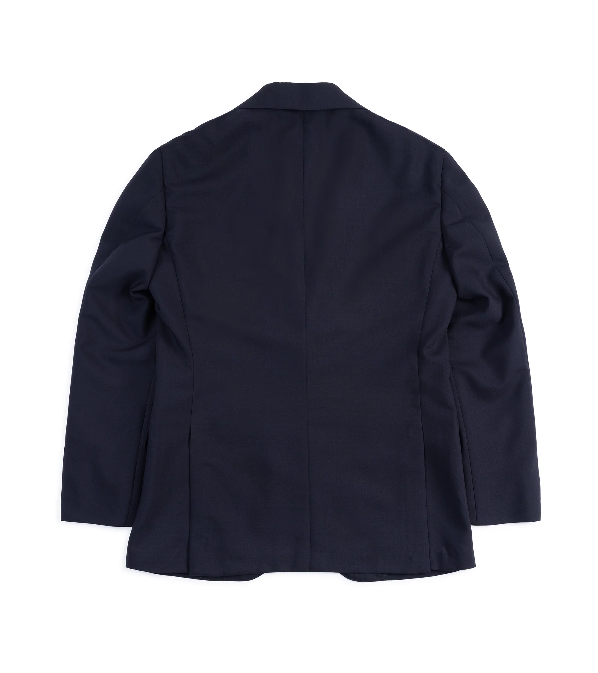 Ring Jacket Wool Mohair Suit: Navy - Image 3