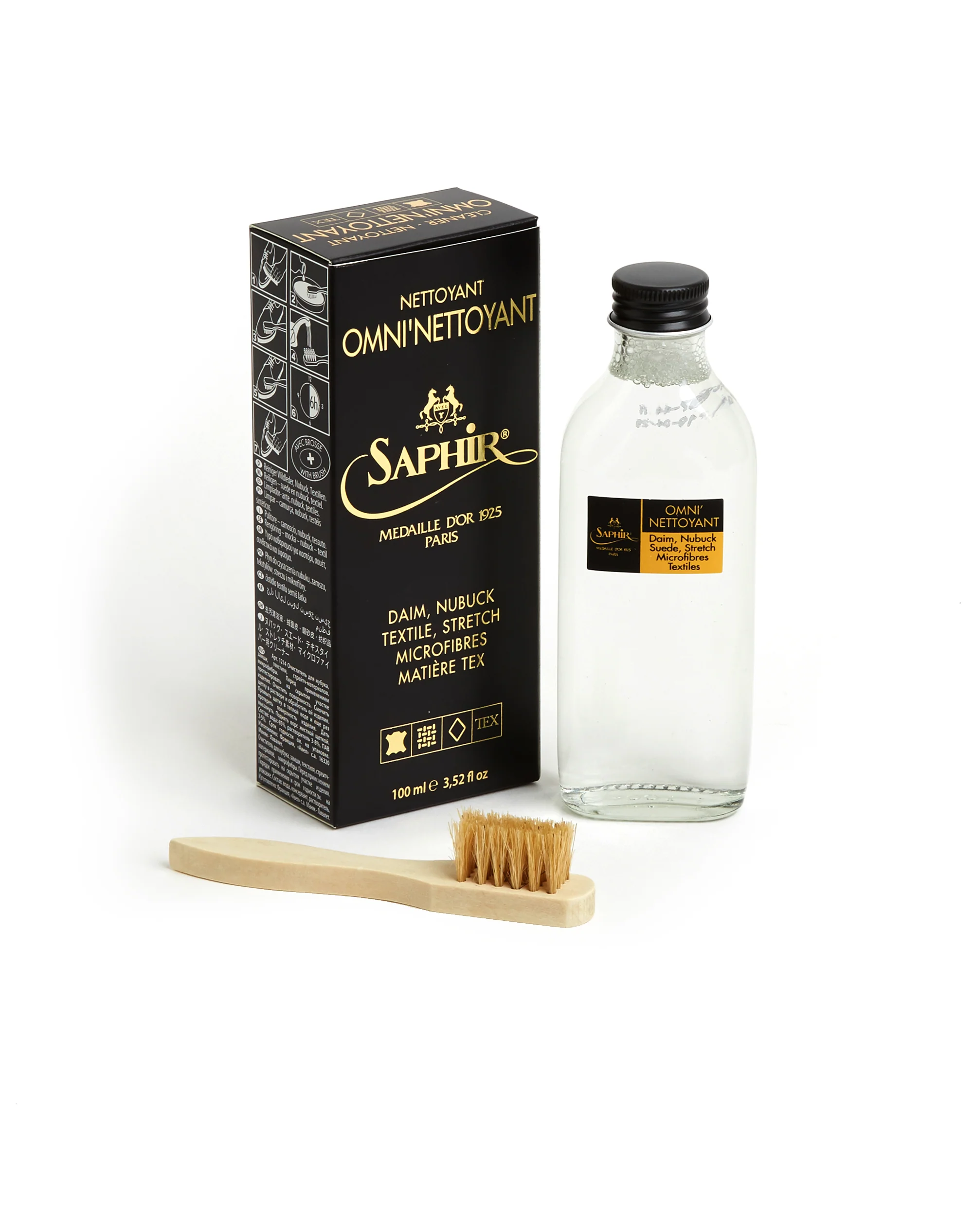 Saphir Omni'Nettoyant Suede Cleaning Shampoo