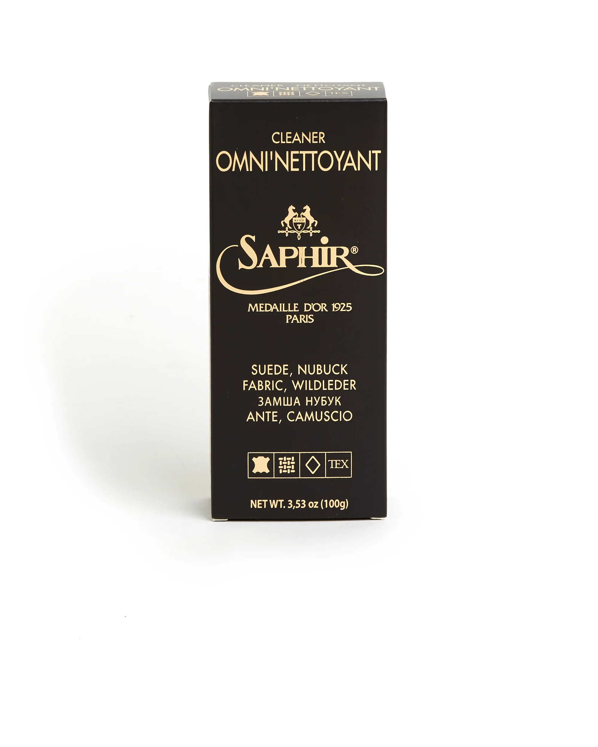 Saphir Omni'Nettoyant Suede Cleaning Shampoo - Image 2