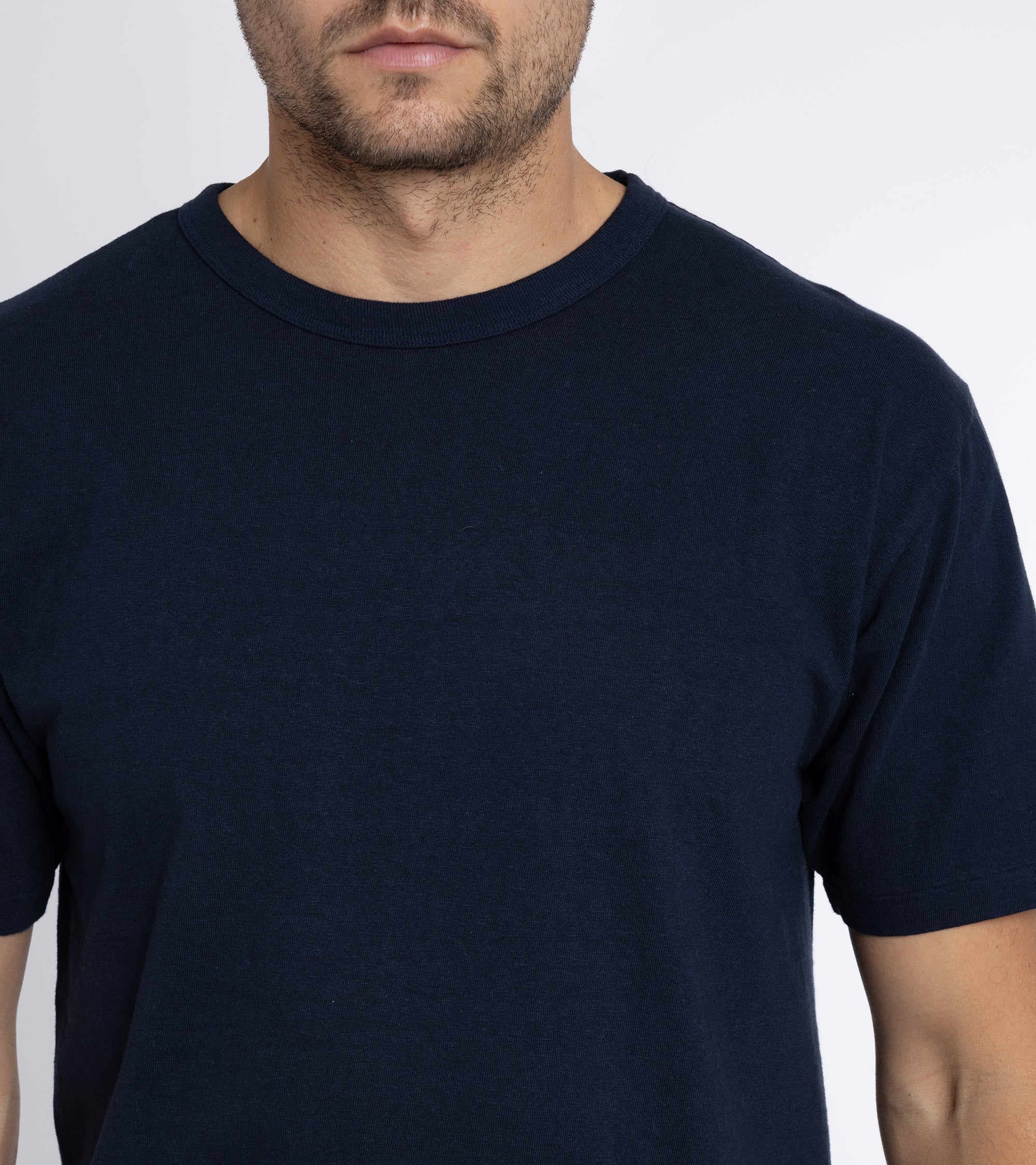 Sunray Sportswear Haleiwa Short Sleeve Cotton T-Shirt: Dark Navy - Image 4