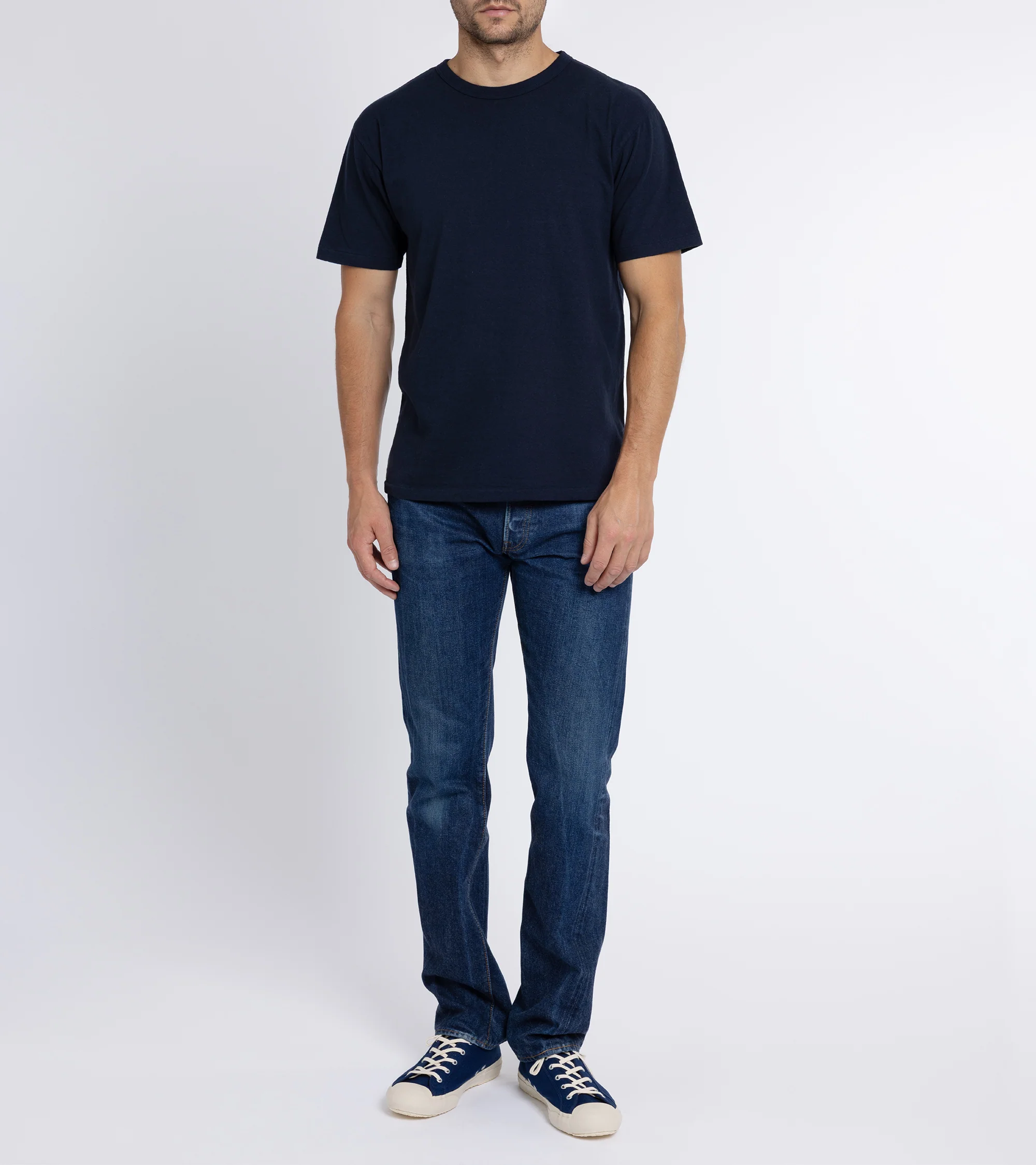 Sunray Sportswear Haleiwa Short Sleeve Cotton T-Shirt: Dark Navy - Image 5