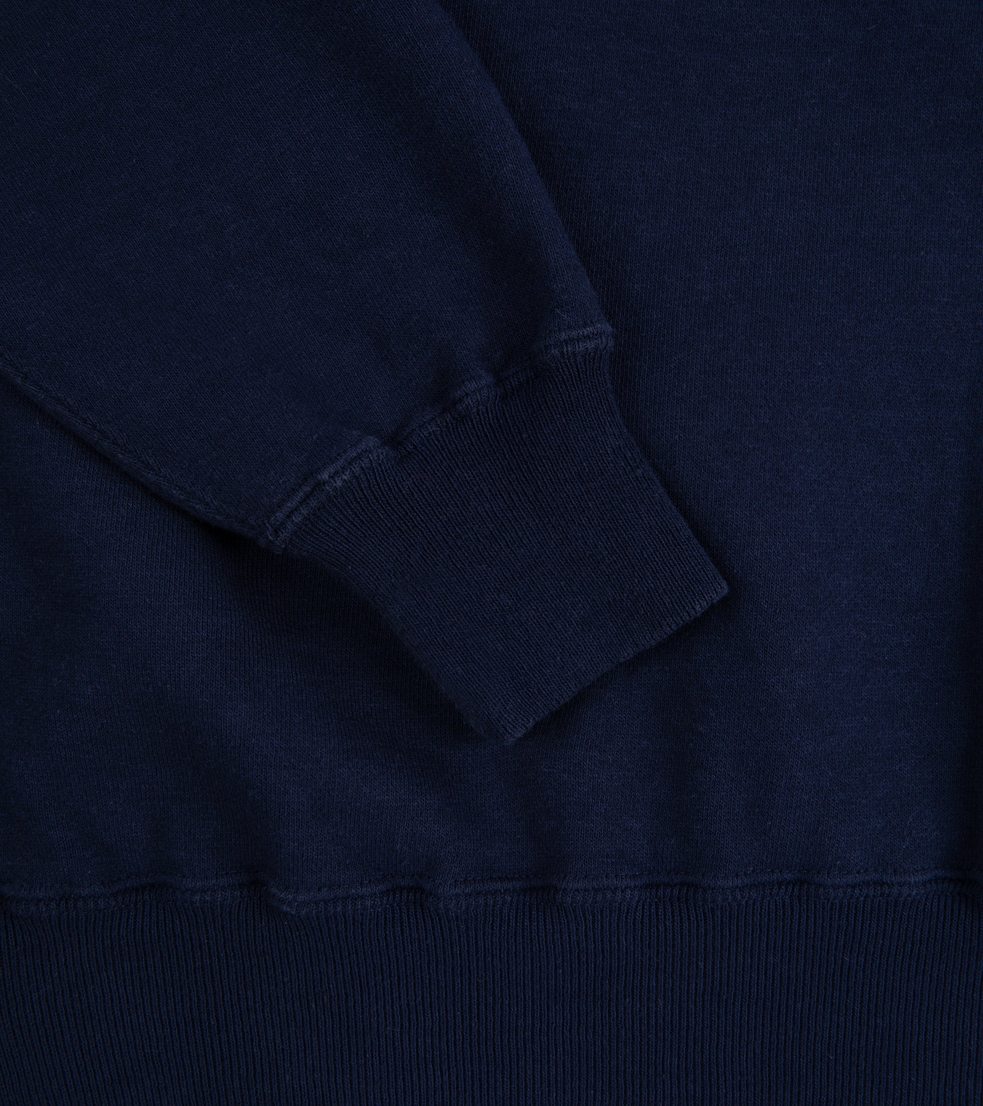 Sunray Sportswear Puamana Raglan Cotton Sweatshirt: Dark Navy - Image 4