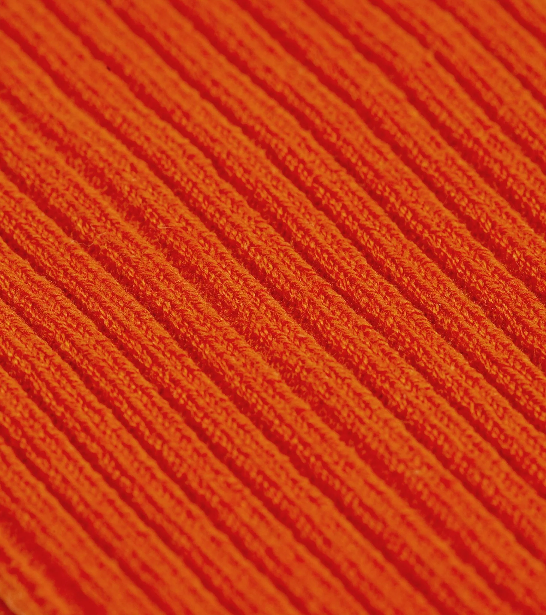 Tabio Power Fit Crew Socks: Orange - Image 2