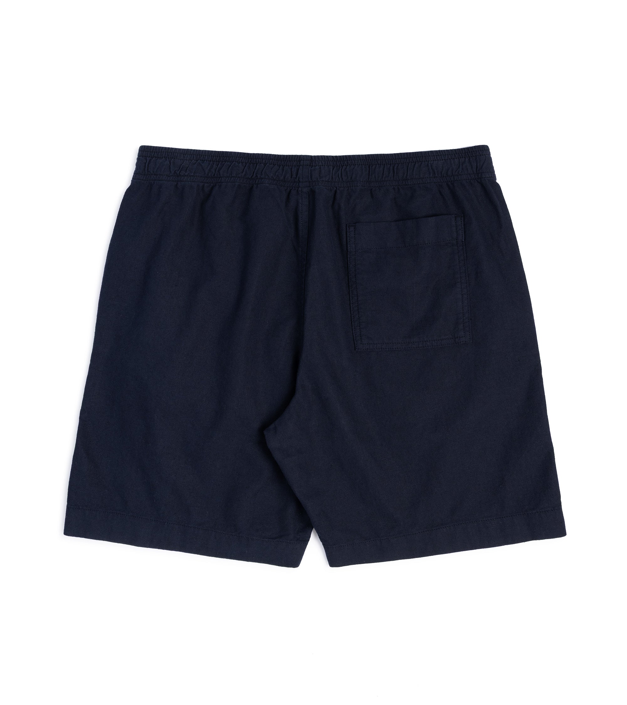 Trunk Cotton Linen Easy Shorts: Navy - Image 2