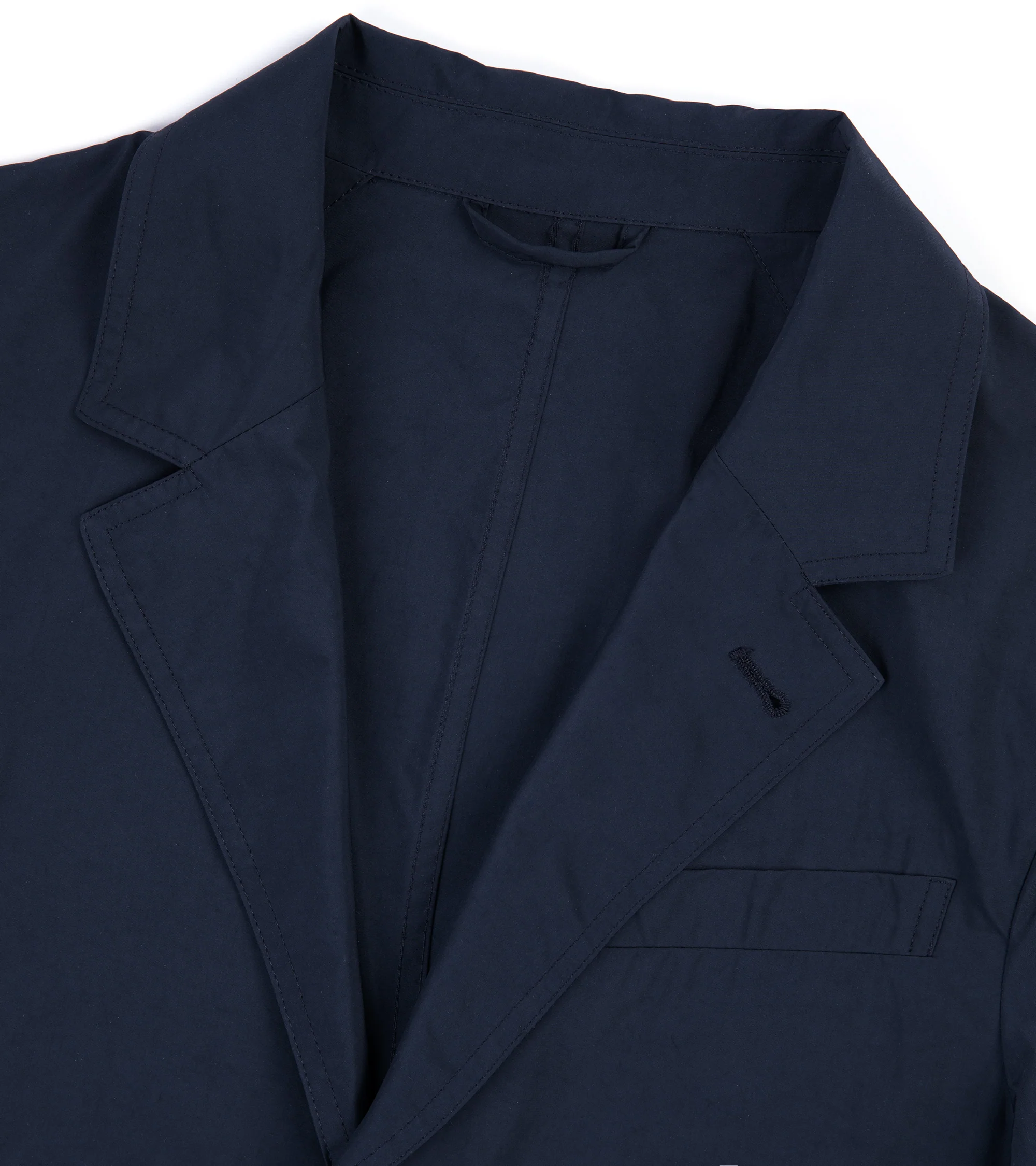 Trunk Culcross Japanese Nylon Jacket: Navy - Image 4