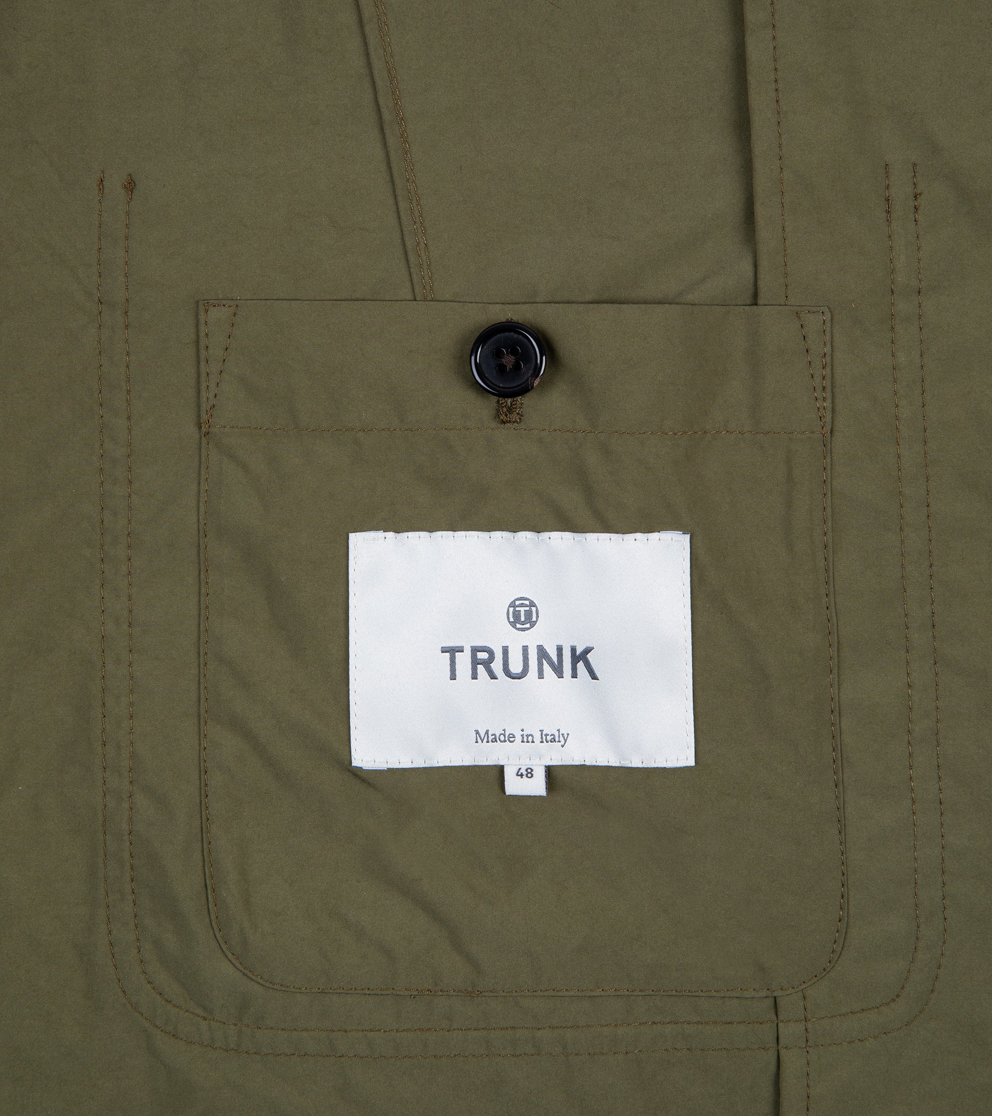Trunk Culcross Japanese Nylon Jacket: Olive - Image 5