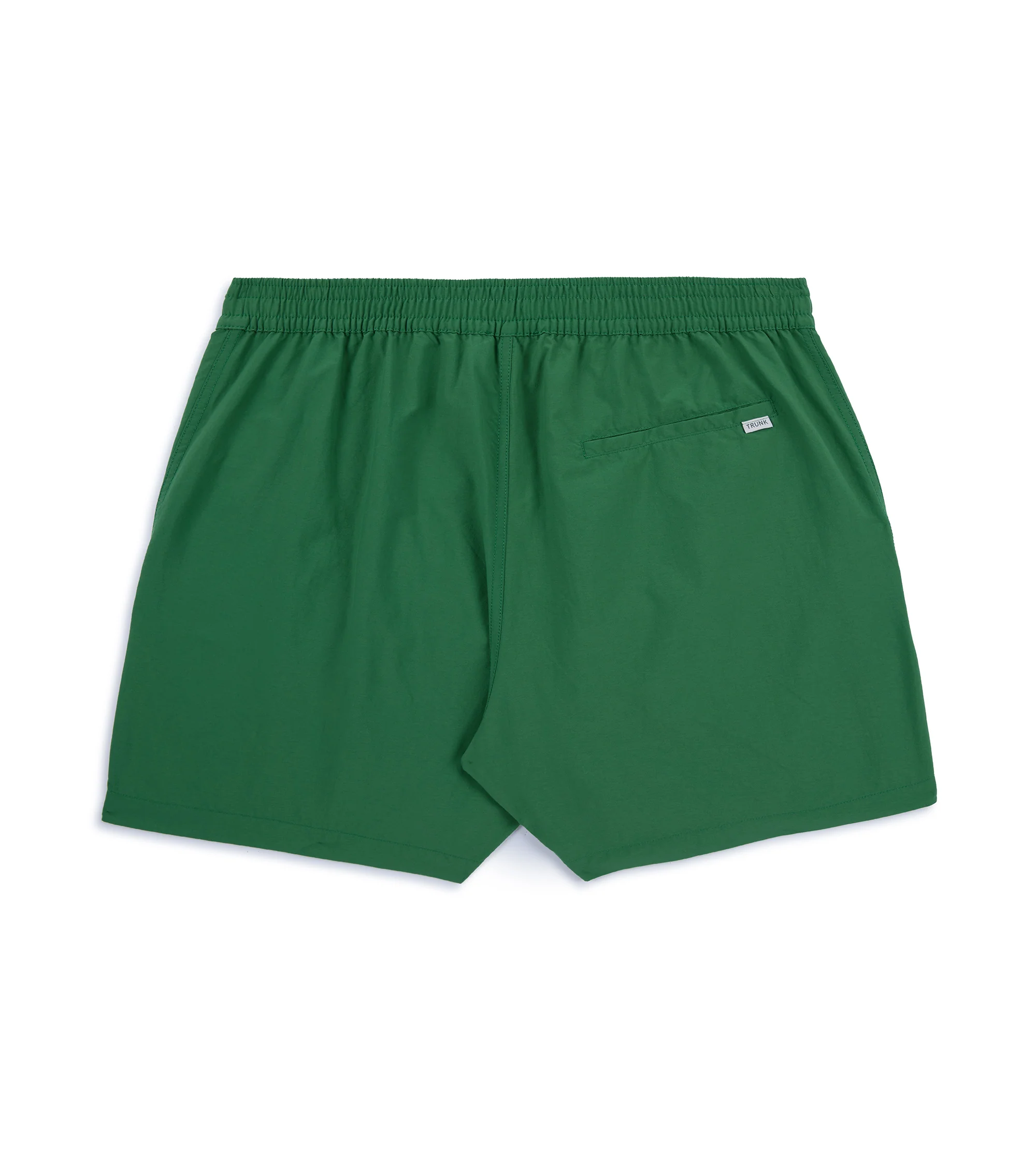 Trunk Foley Swim Shorts: Green - Image 4