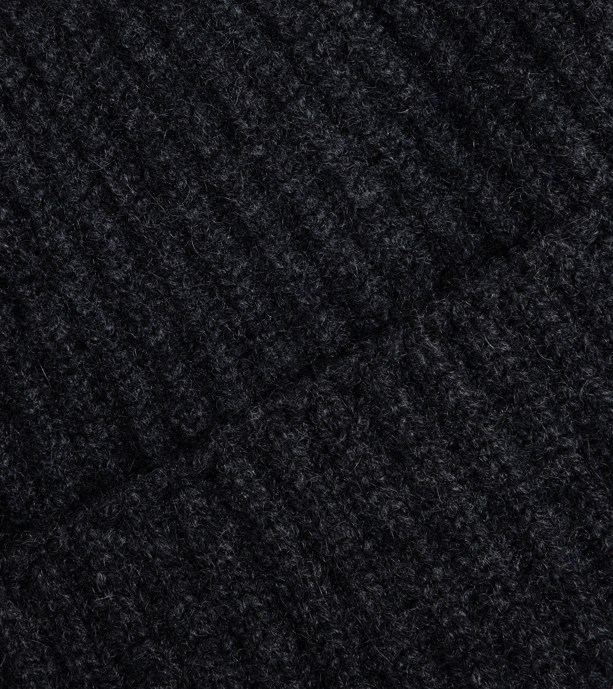 Trunk Seamless Ribbed Cashmere Beanie: Charcoal - Image 2