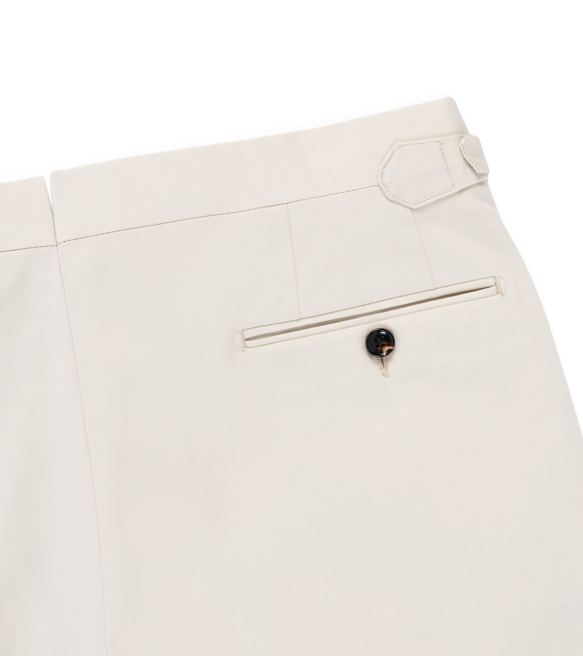 Trunk Walbrook Cotton Trousers: Light Beige - Image 4