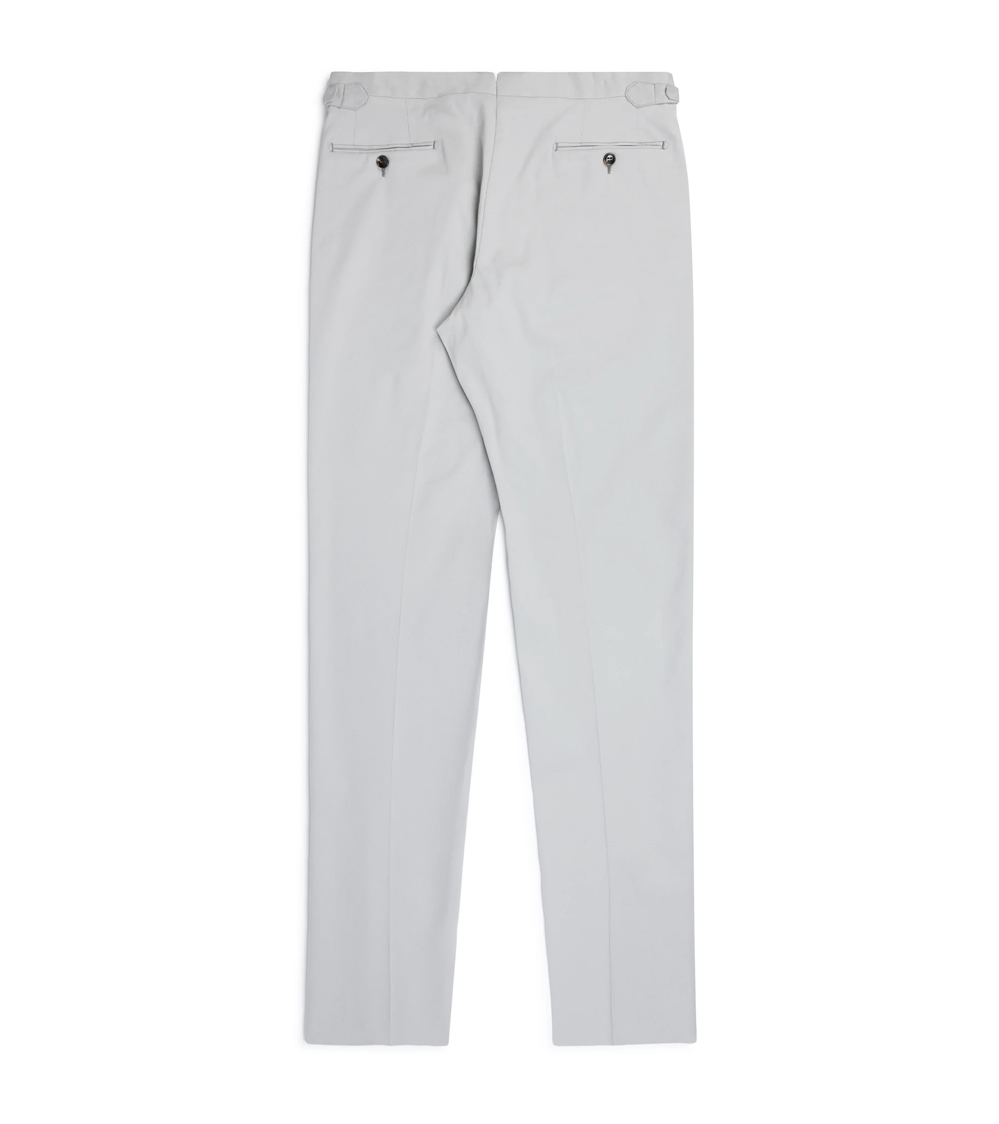 Trunk Walbrook Cotton Trousers: Light Grey - Image 2