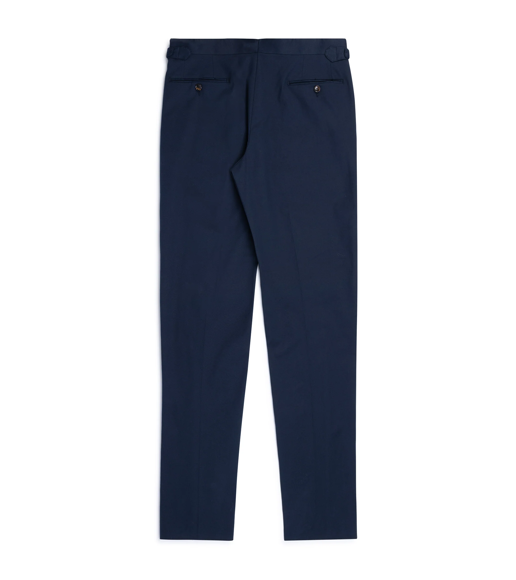 Trunk Walbrook Cotton Trousers: Navy - Image 2