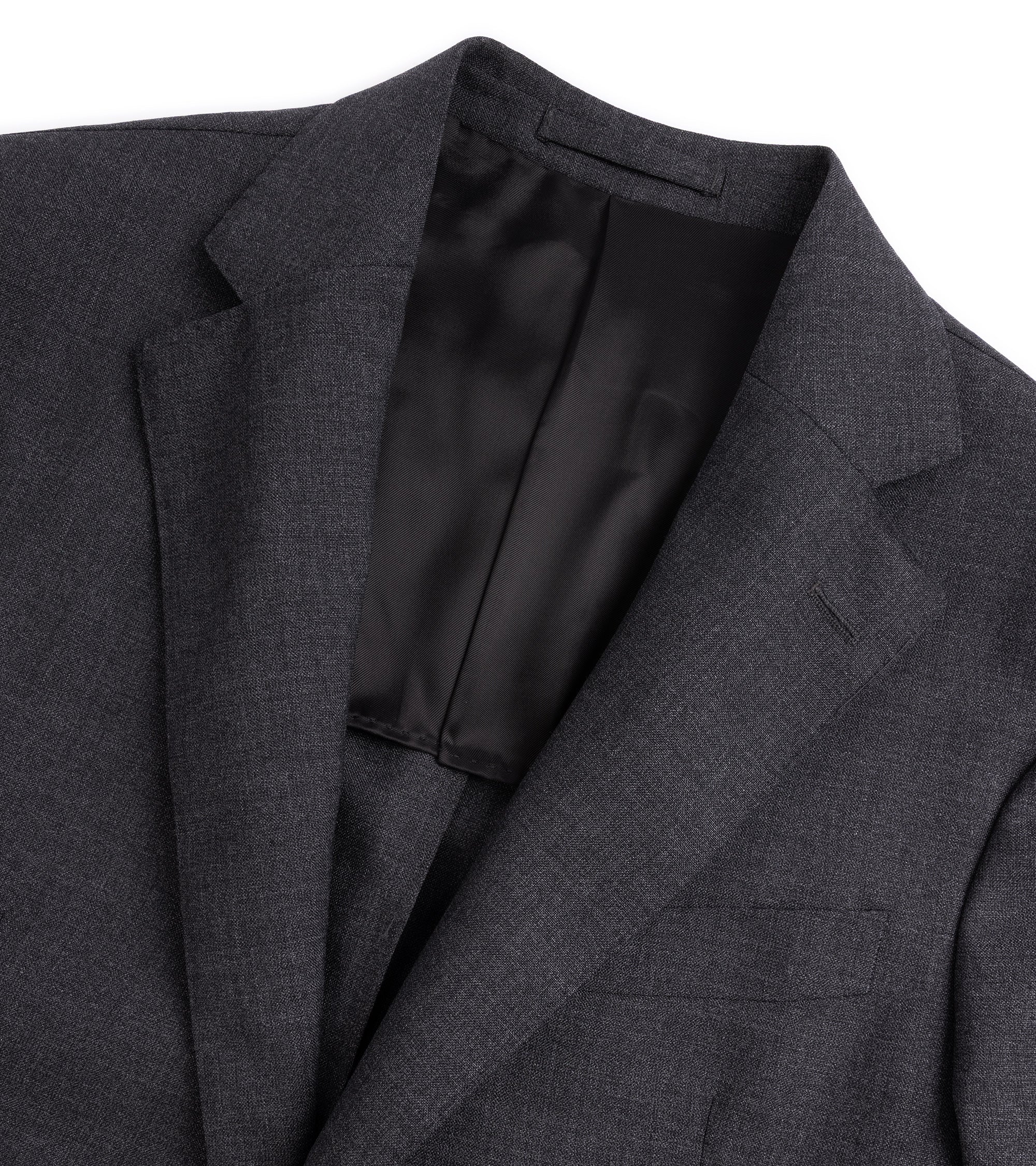 Trunk Walbrook High Twist Wool Suit Jacket: Grey - Image 2