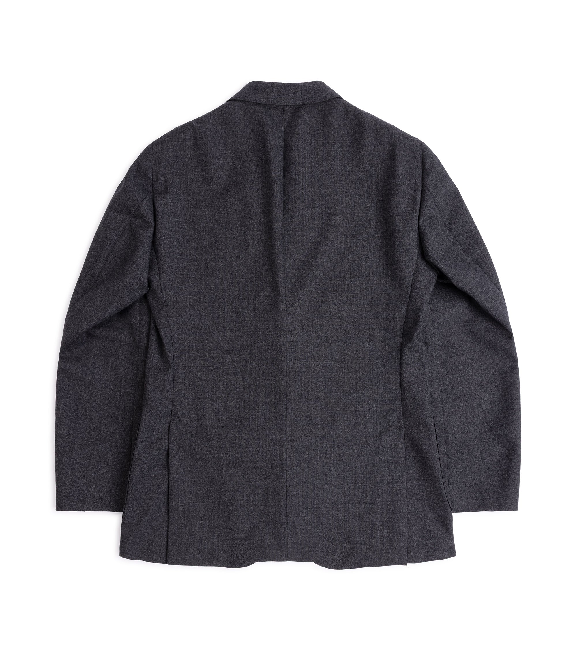 Trunk Walbrook High Twist Wool Suit Jacket: Grey - Image 3