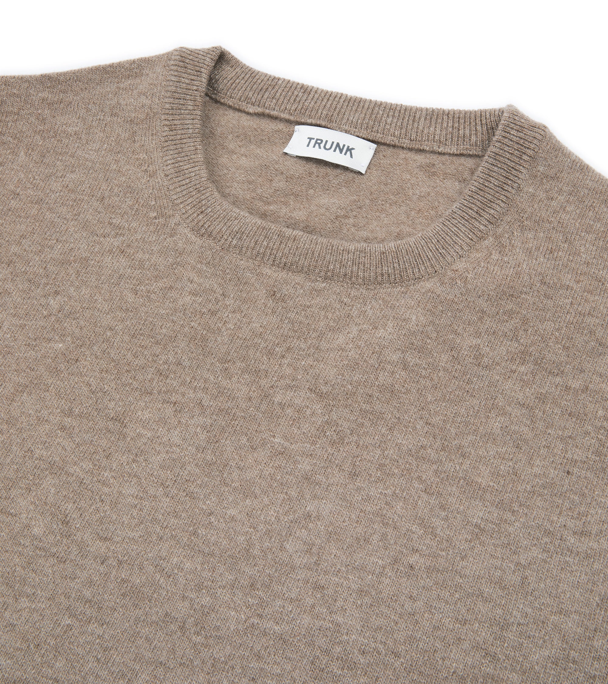 Trunk Walden Geelong Crew Neck Sweater: Natural - Image 3