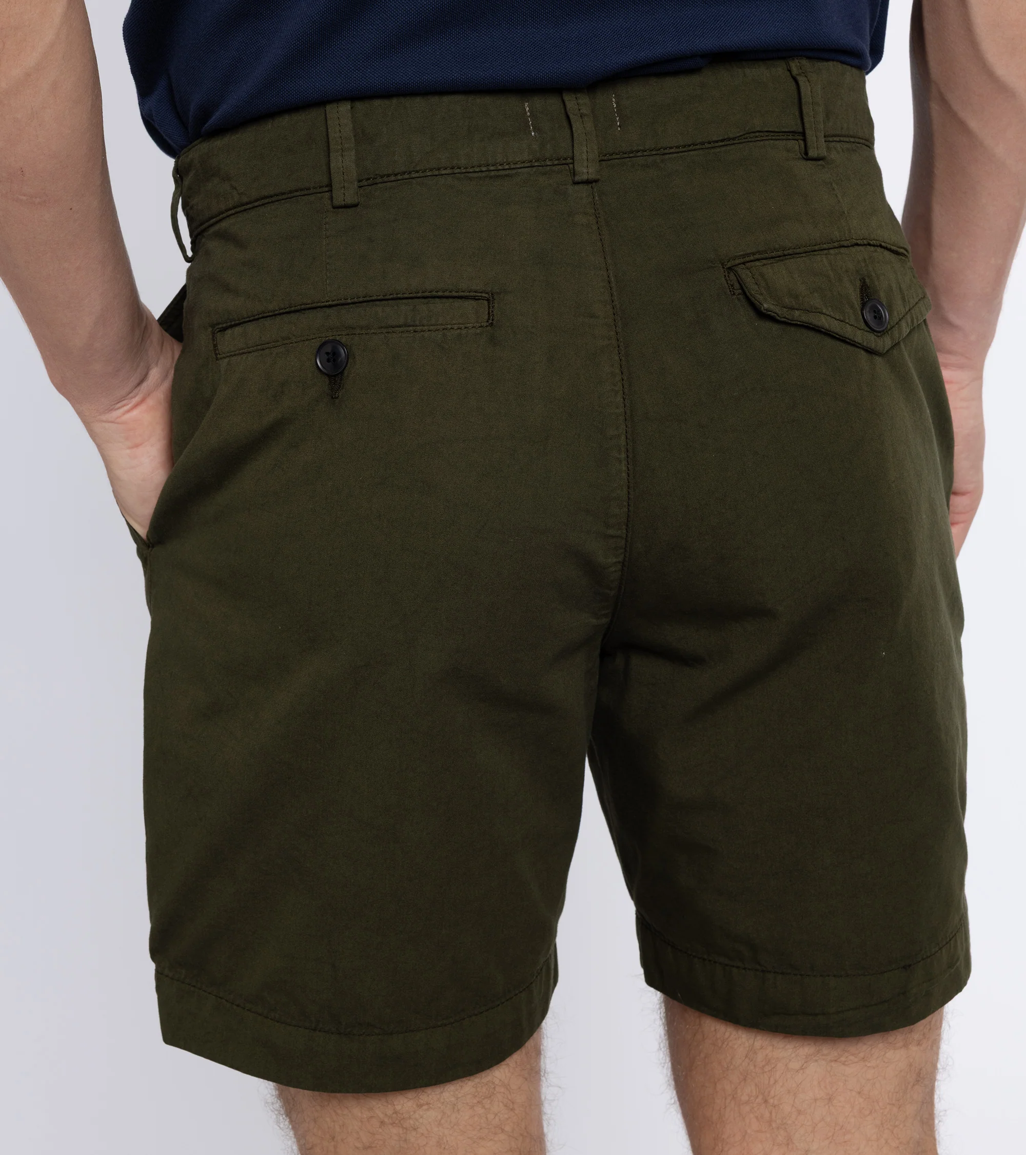 Trunk Winnett Cotton Short: Olive - Image 8