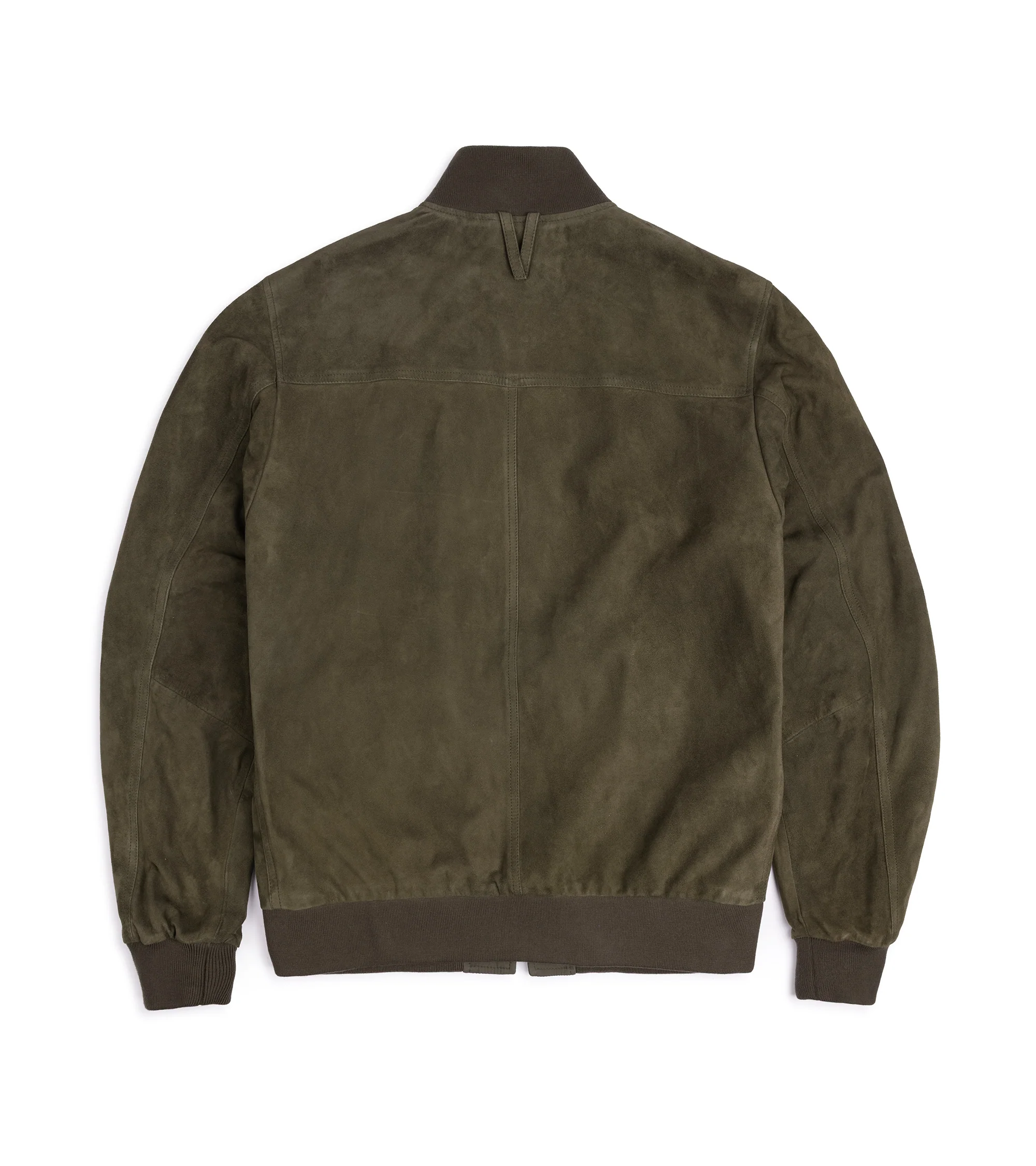 Valstar for Trunk Valstarino Reversible Suede Jacket: Moss - Image 4