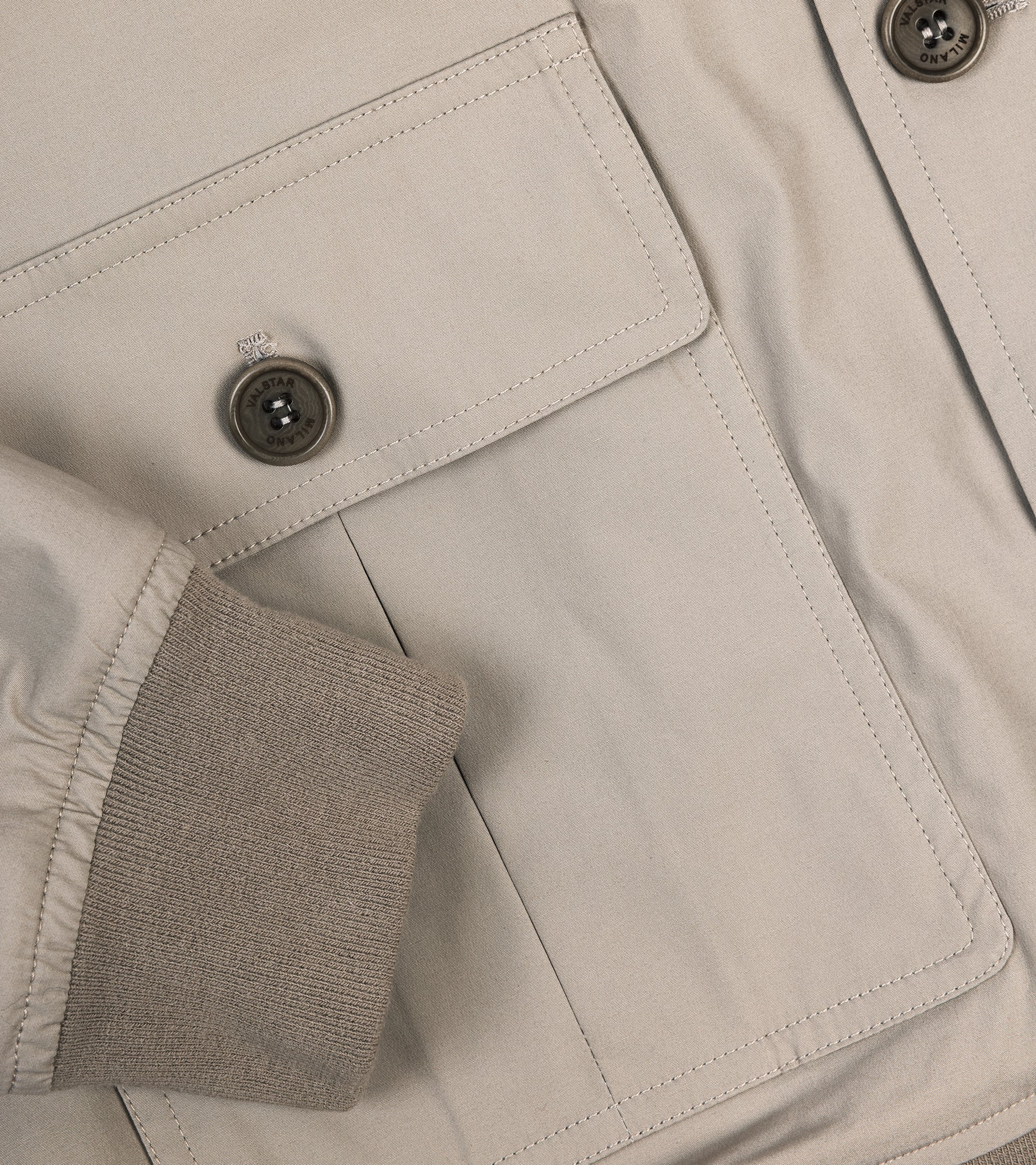 Valstar Valstarino Cotton Poplin Jacket: Desert - Image 3