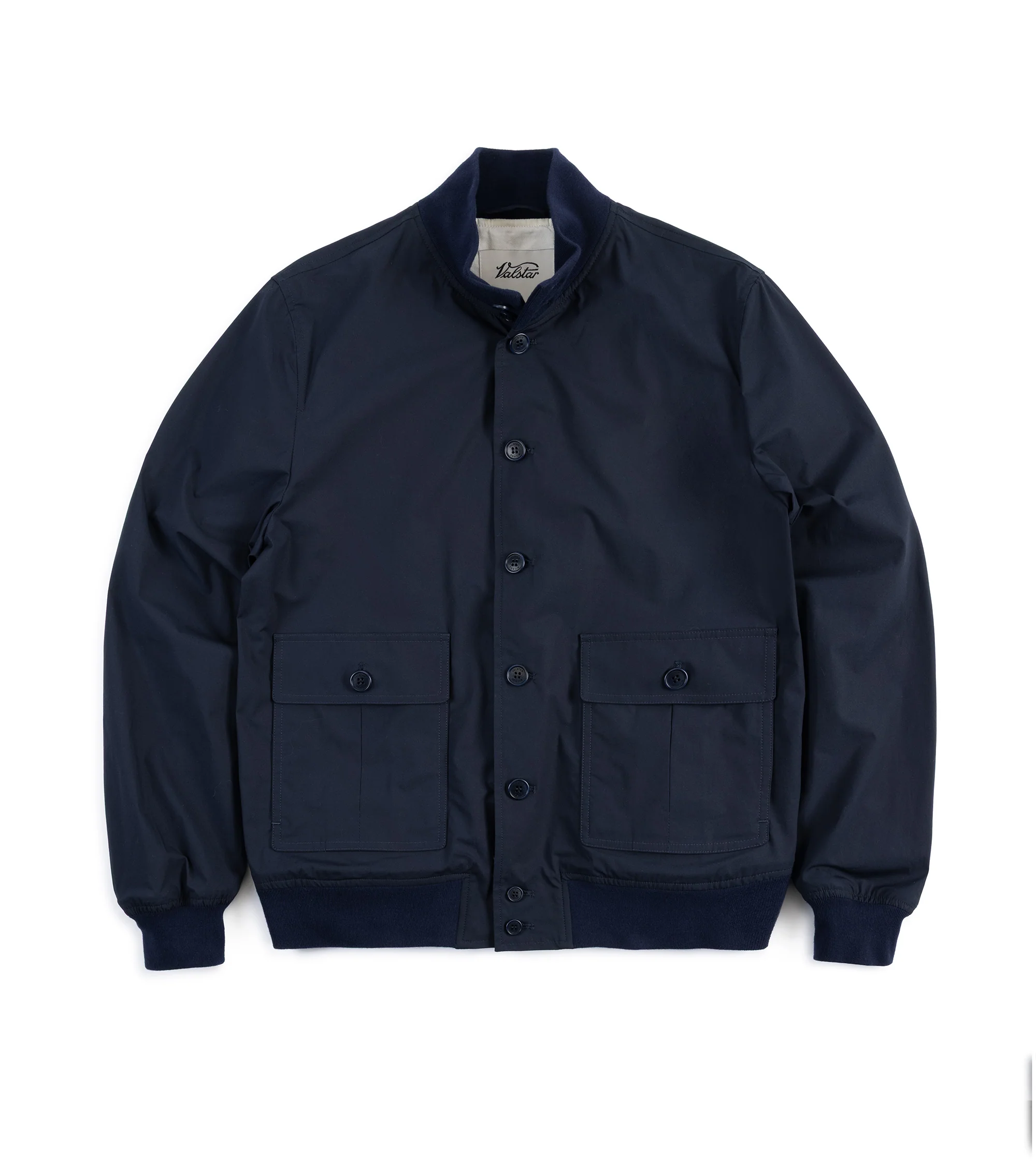 Valstar Valstarino Cotton Poplin Jacket: Navy