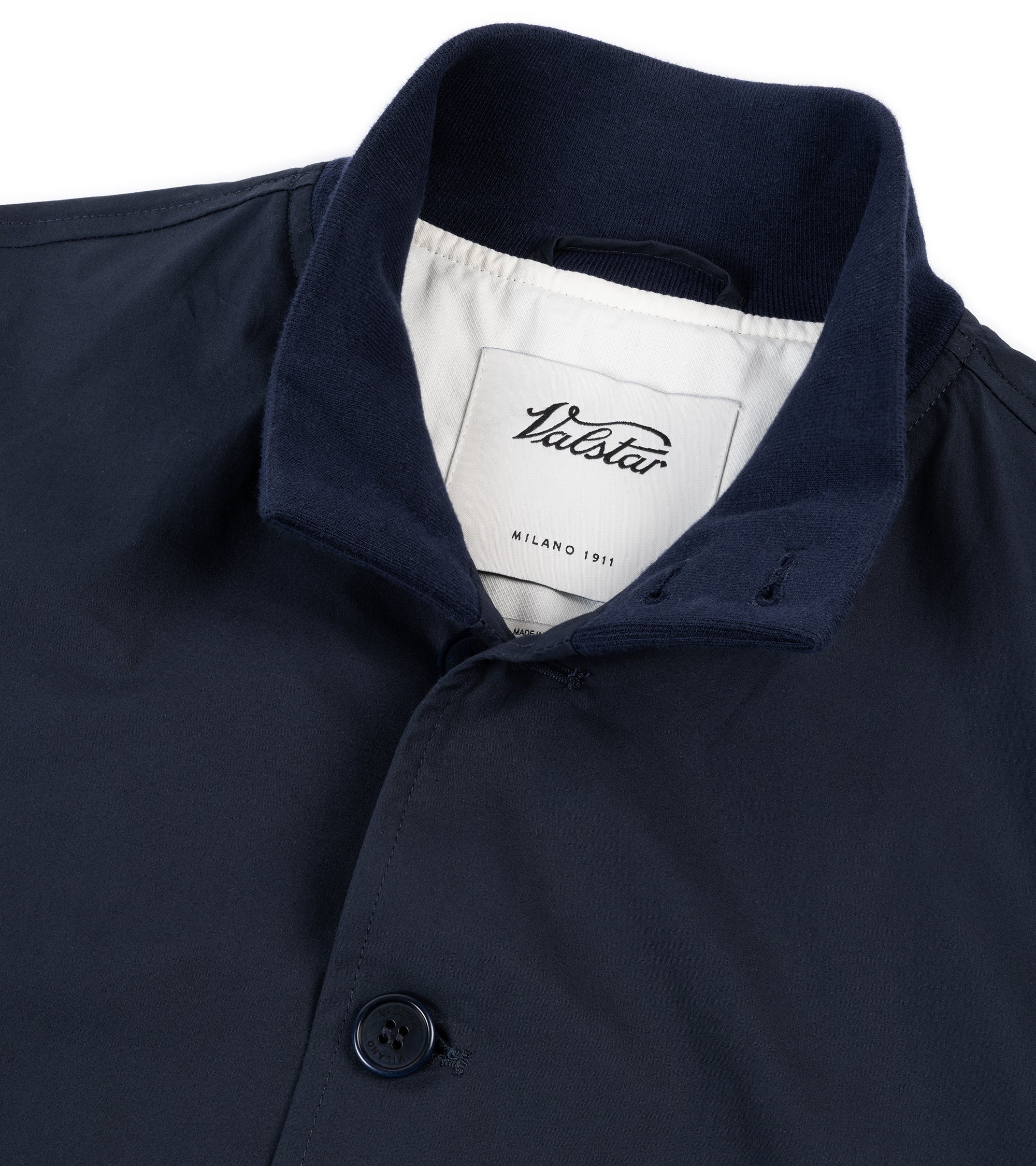 Valstar Valstarino Cotton Poplin Jacket: Navy - Image 2