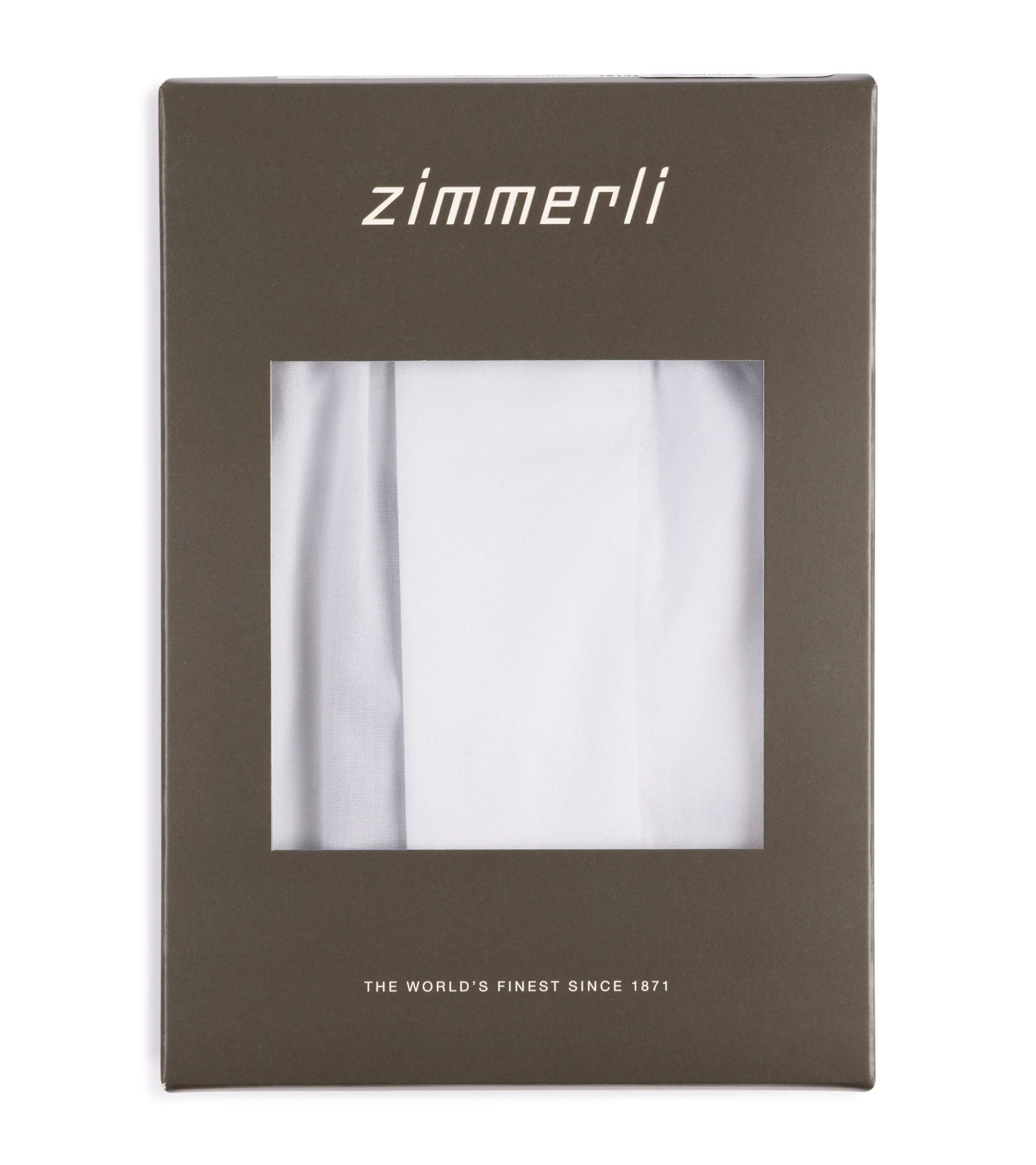 Zimmerli Cotton Boxer Shorts: White - Image 3